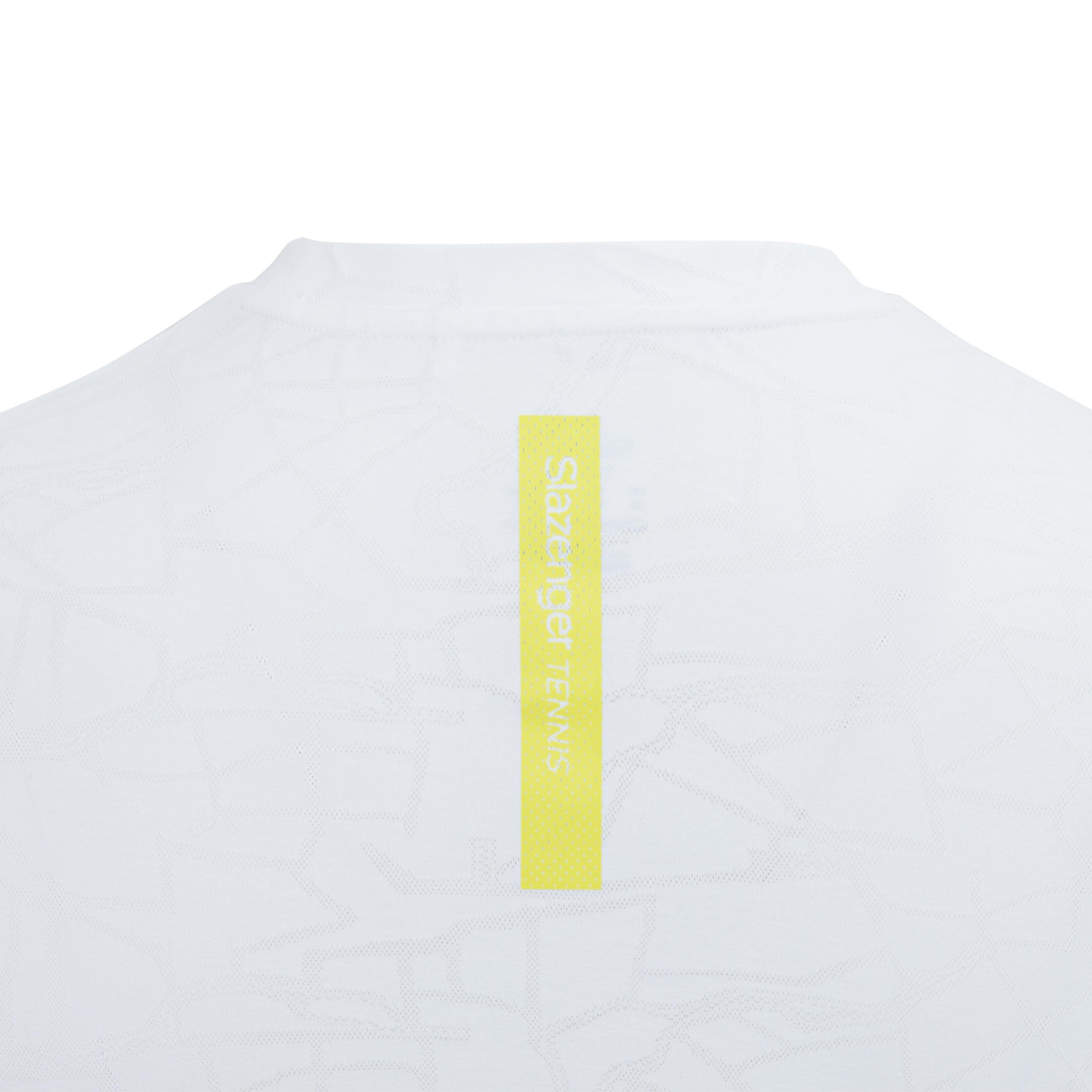 White - Slazenger - Knit Ten Tee Mens - 8