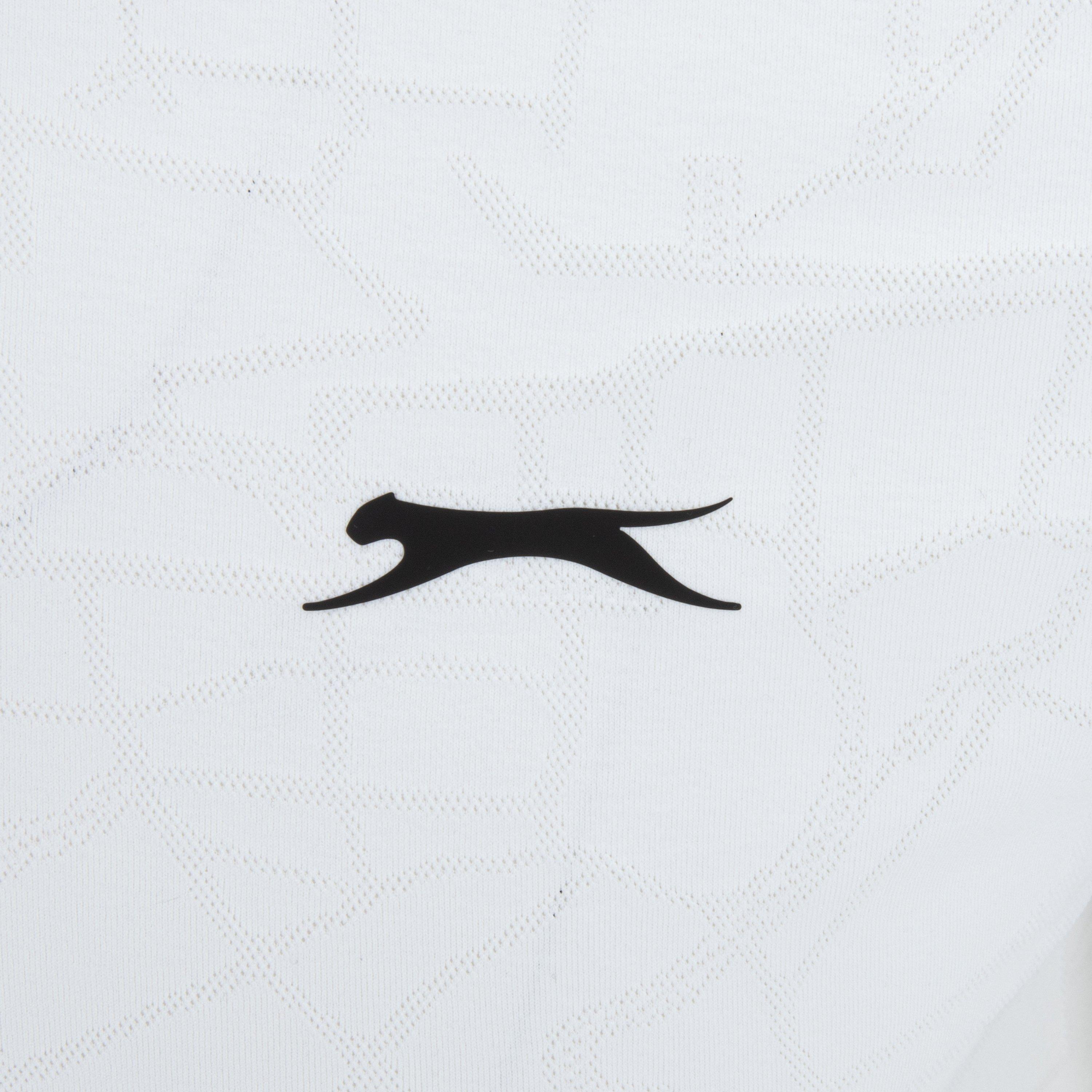 White - Slazenger - Knit Ten Tee Mens - 5