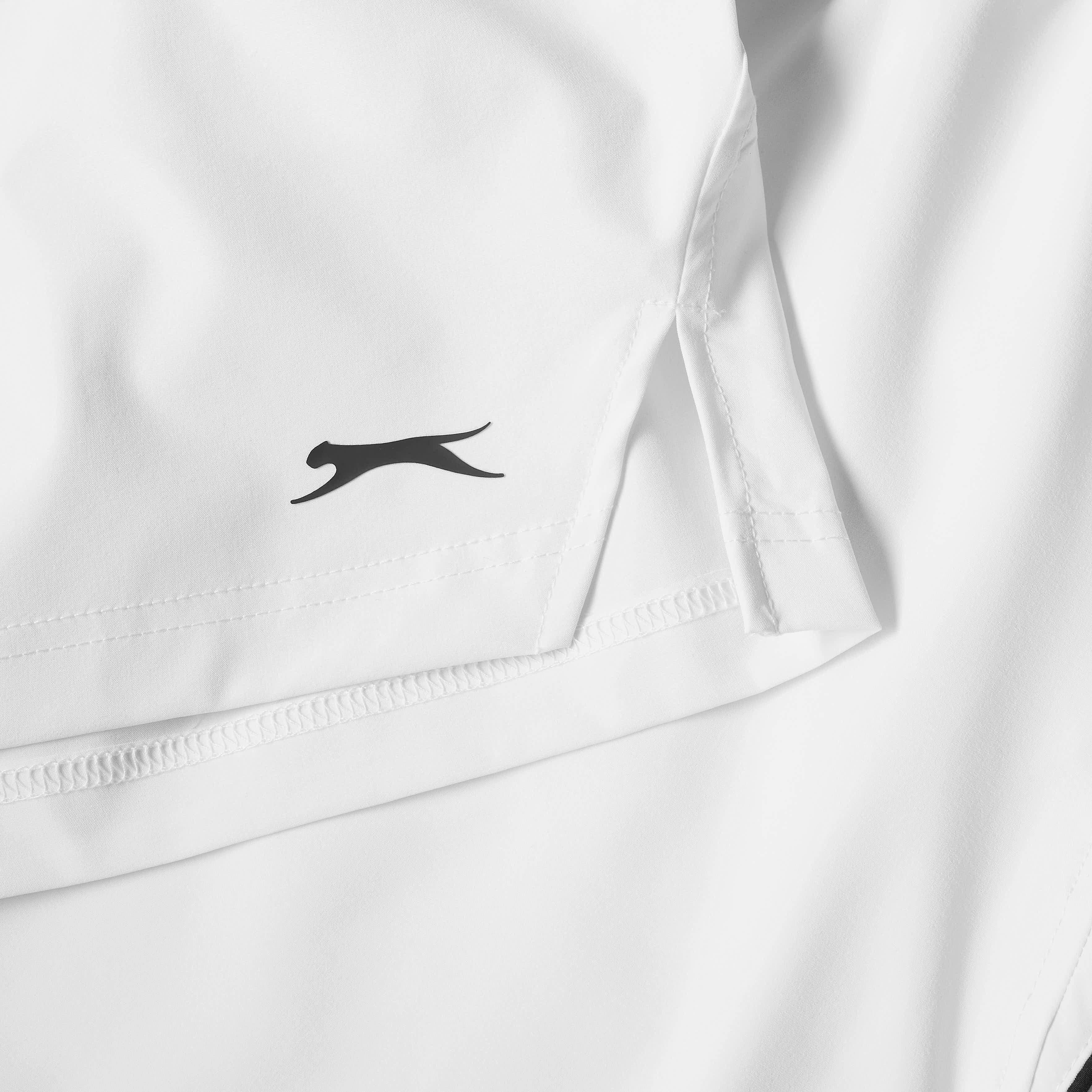 White - Slazenger - Tennis Tech Contrast Short - 5