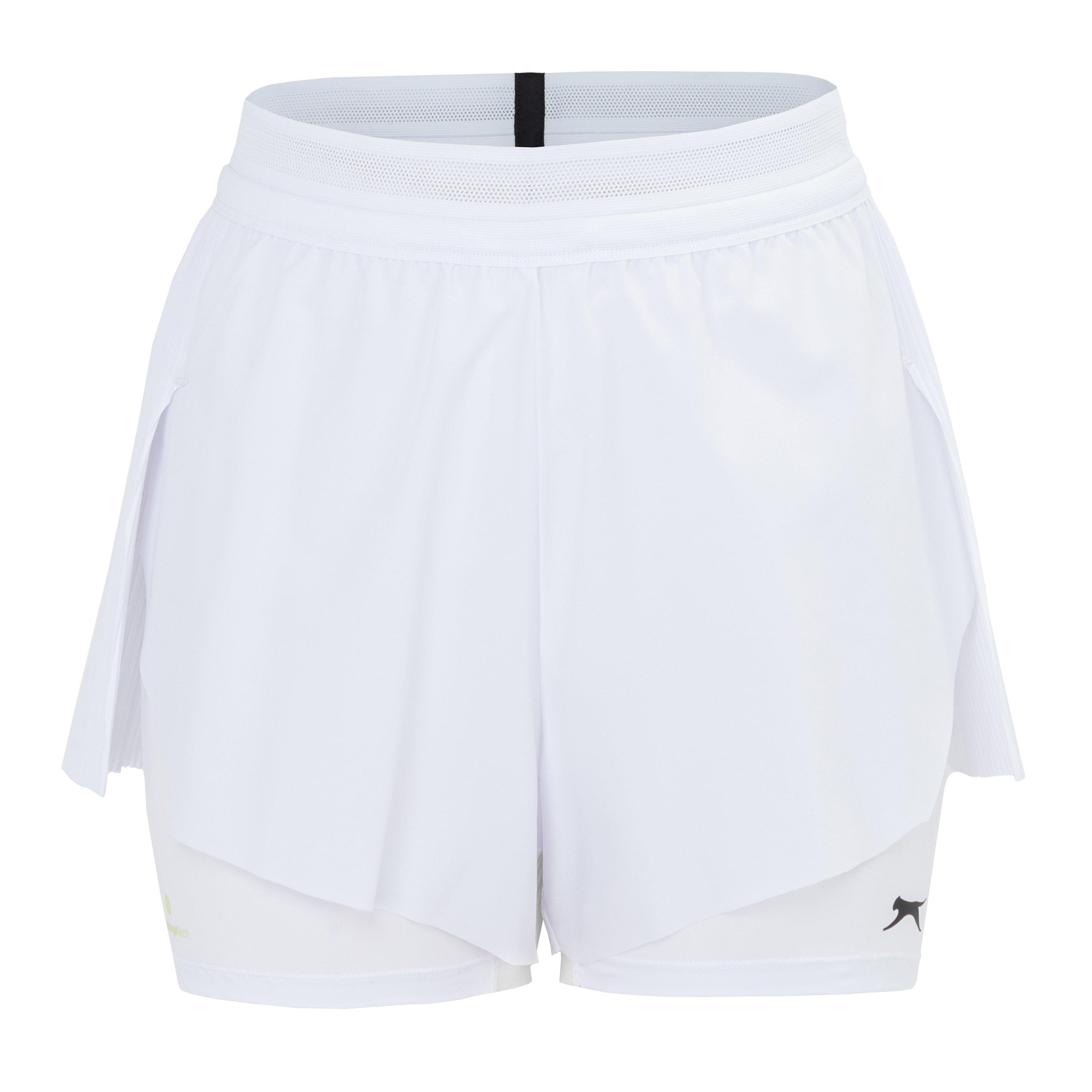 White - Slazenger - 2 in 1 Short Womens - 1