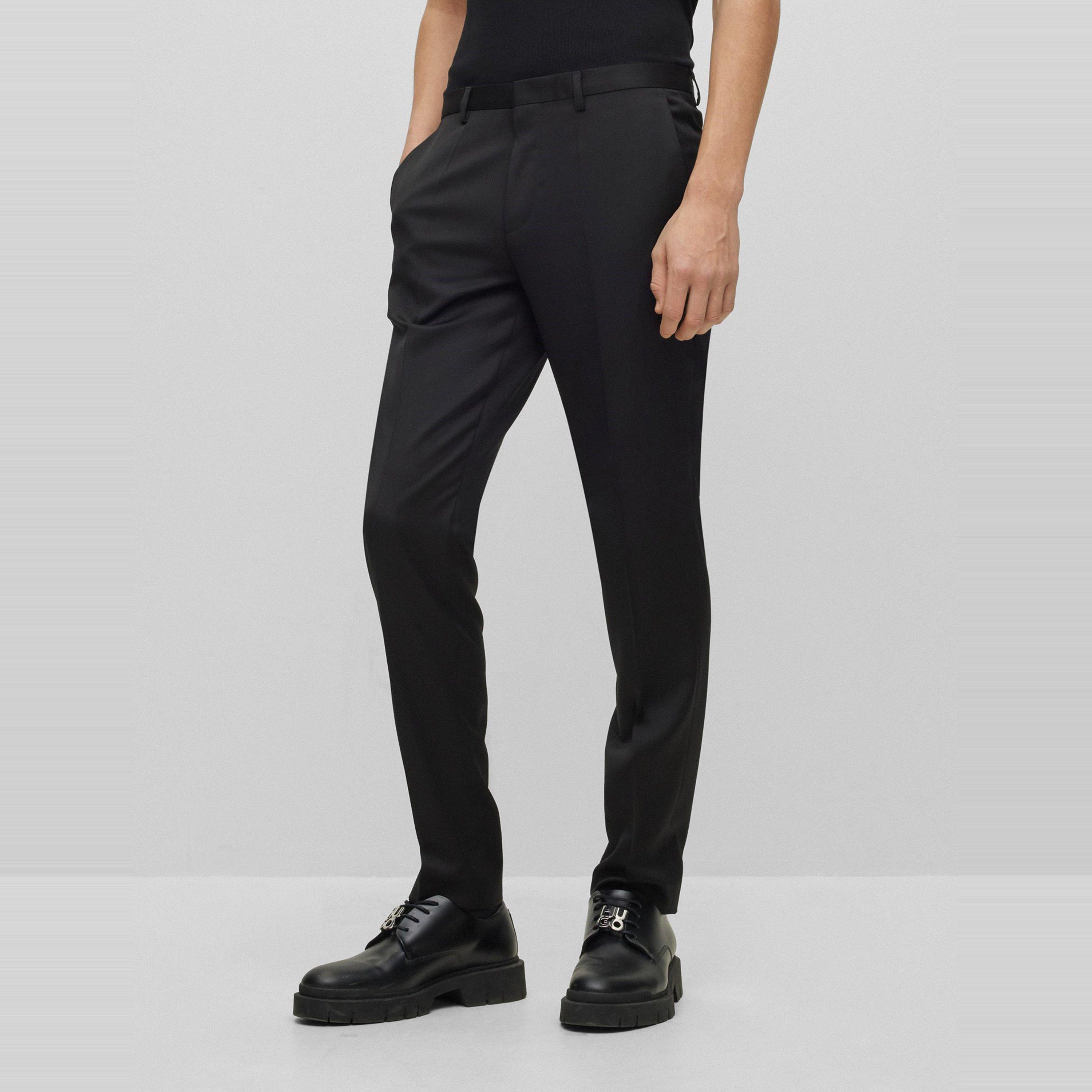 Black - Hugo - Men's Arti Hesten Suit - 4