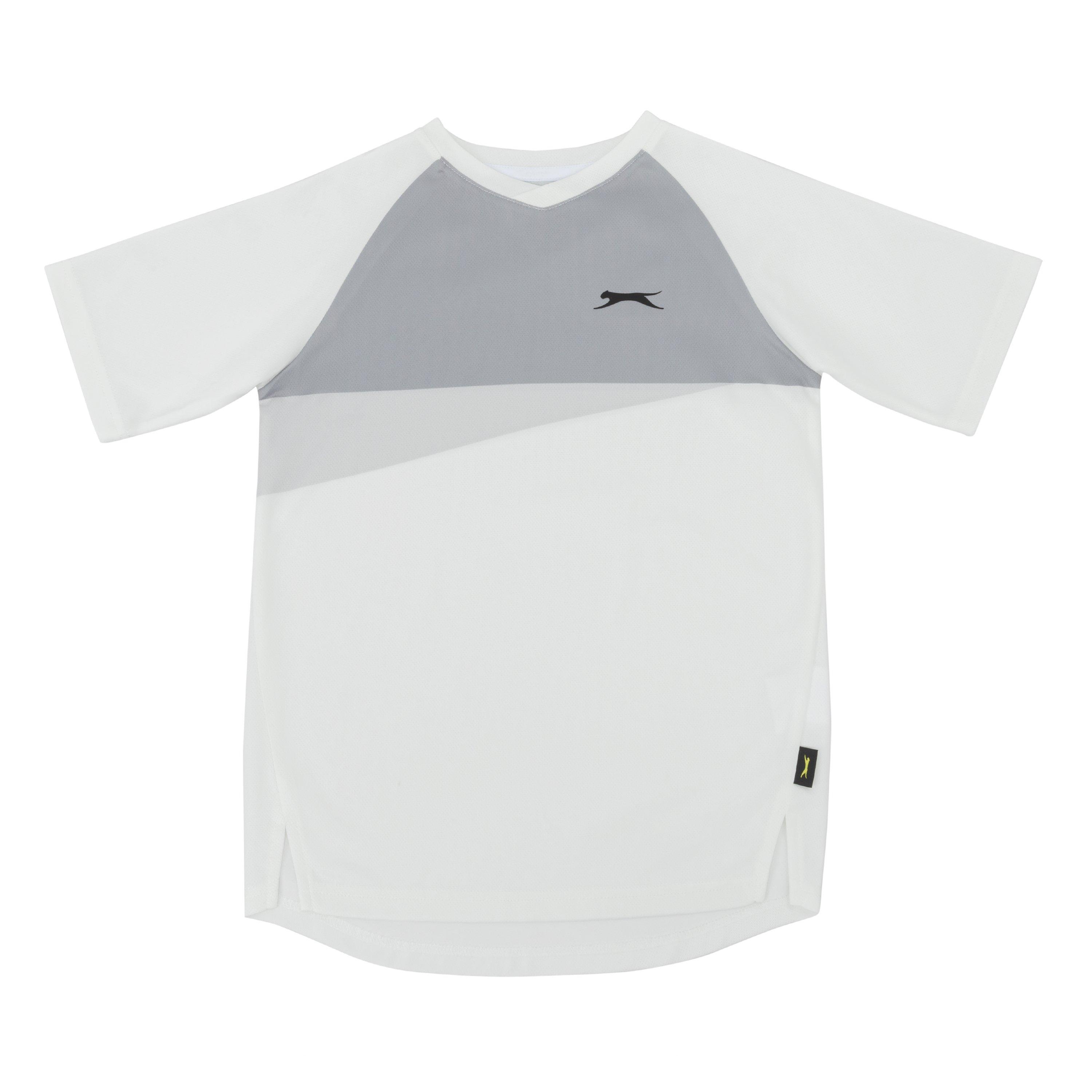 White - Slazenger - Court tee Junior - 1