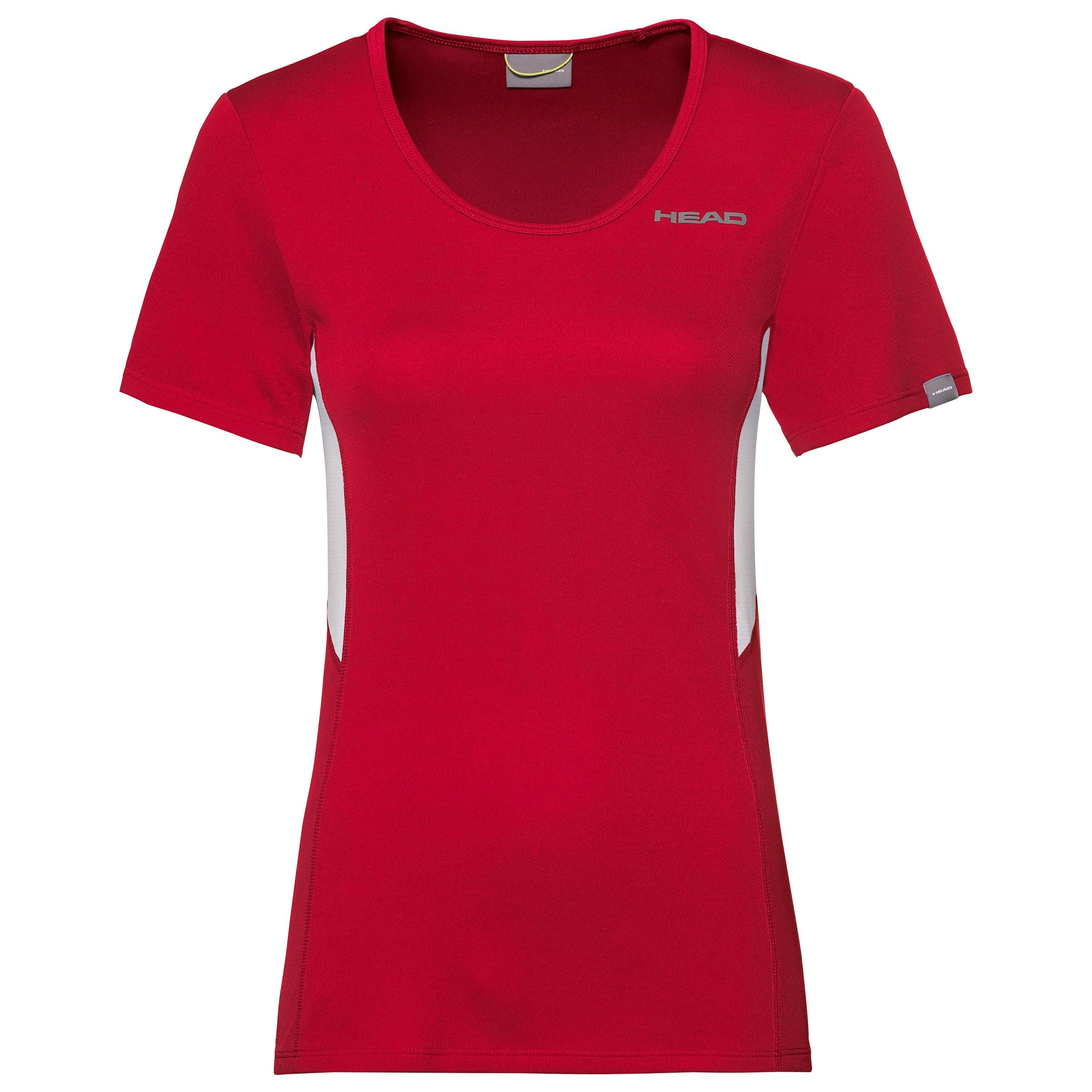 Rood - HEAD - Club Tech T-Shirt Women - 1