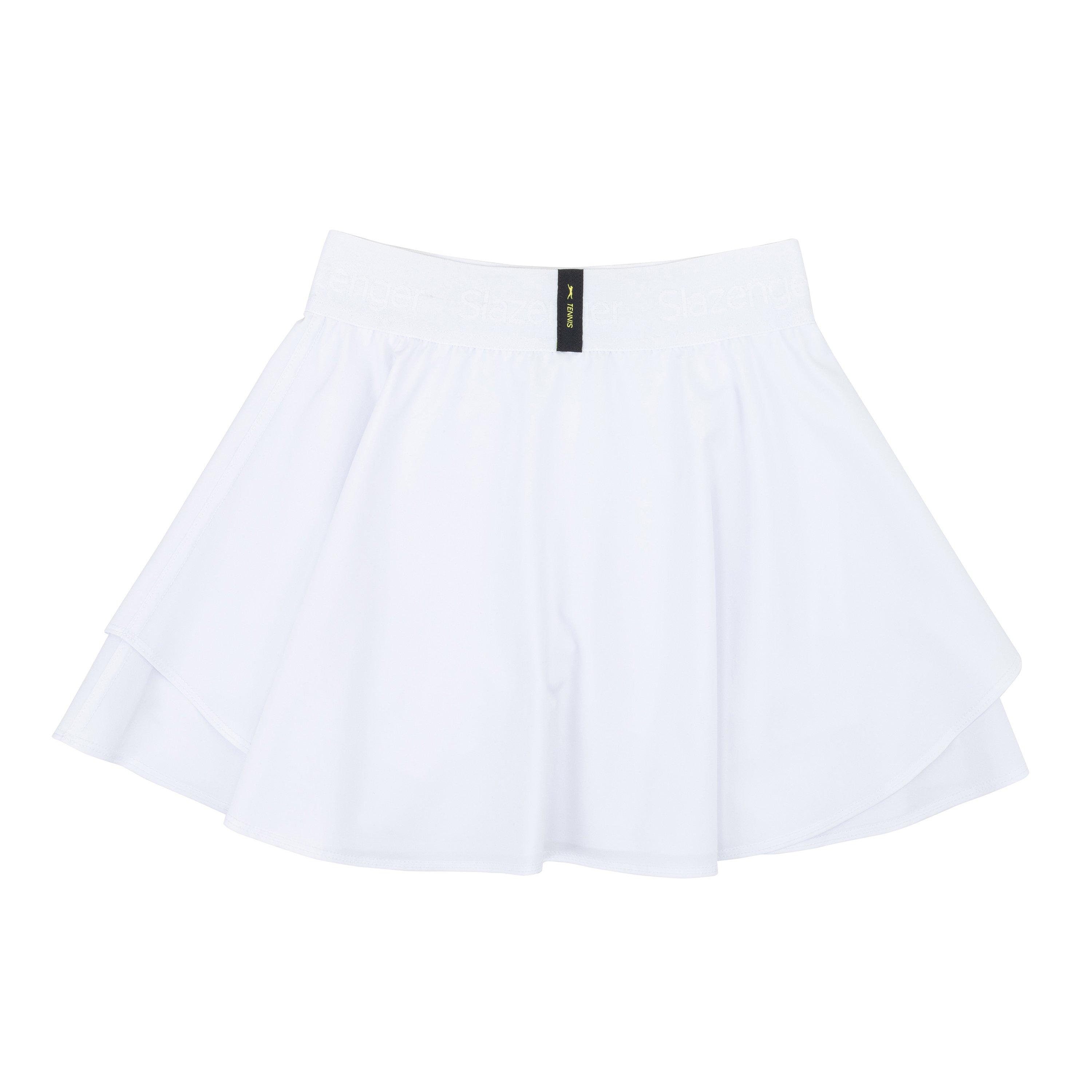 White - Slazenger - Flare Skirt Junior - 2