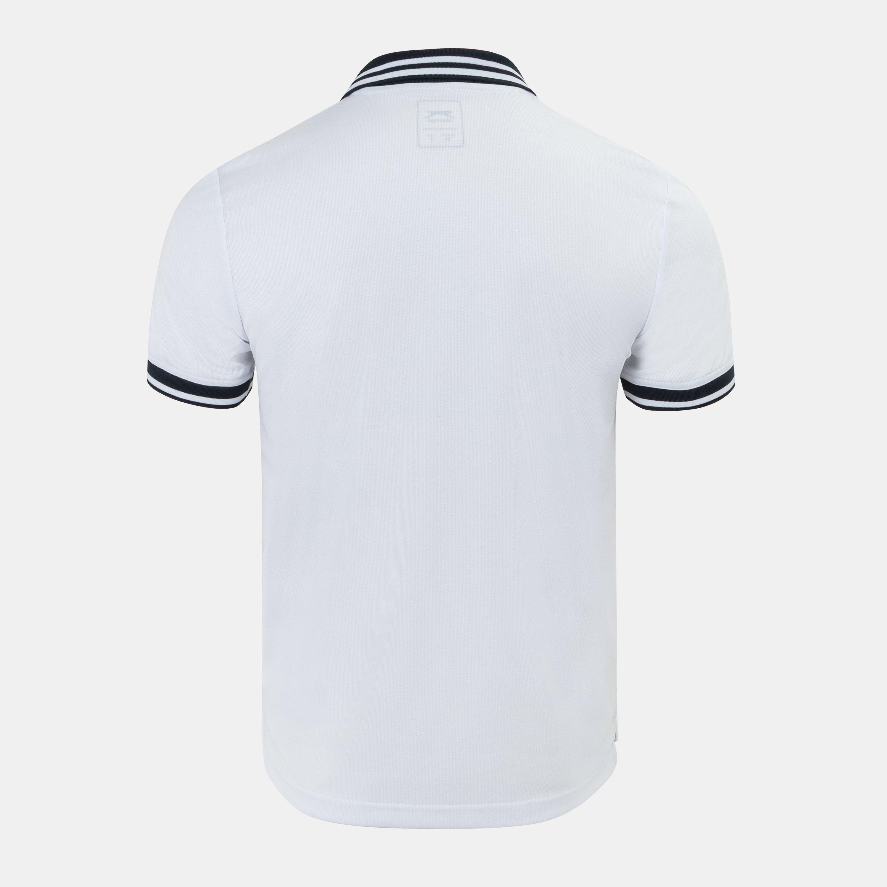 White - Slazenger - Contrast Polo Mens - 2