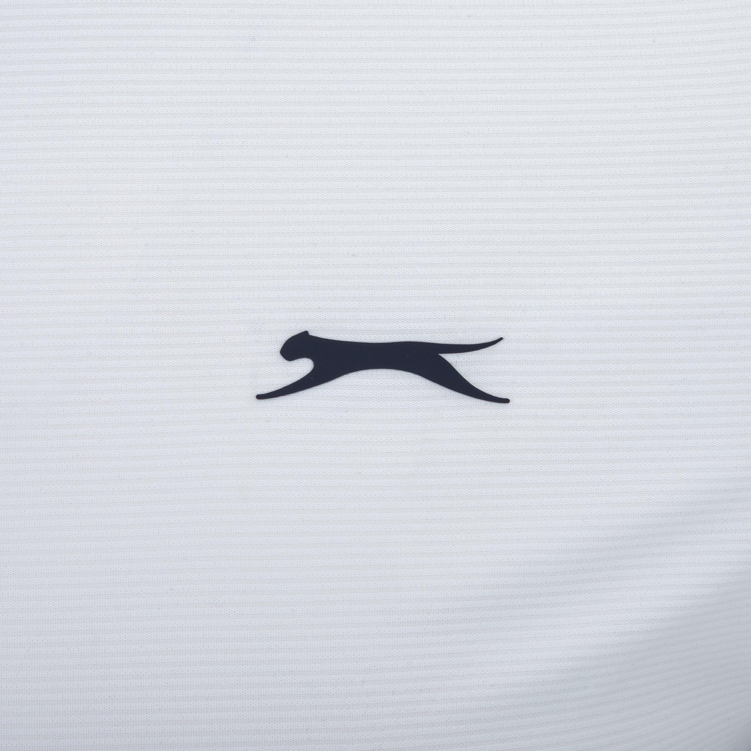 White - Slazenger - Men's Tennis Tech Short Sleeve Performance T-Shirt - 4