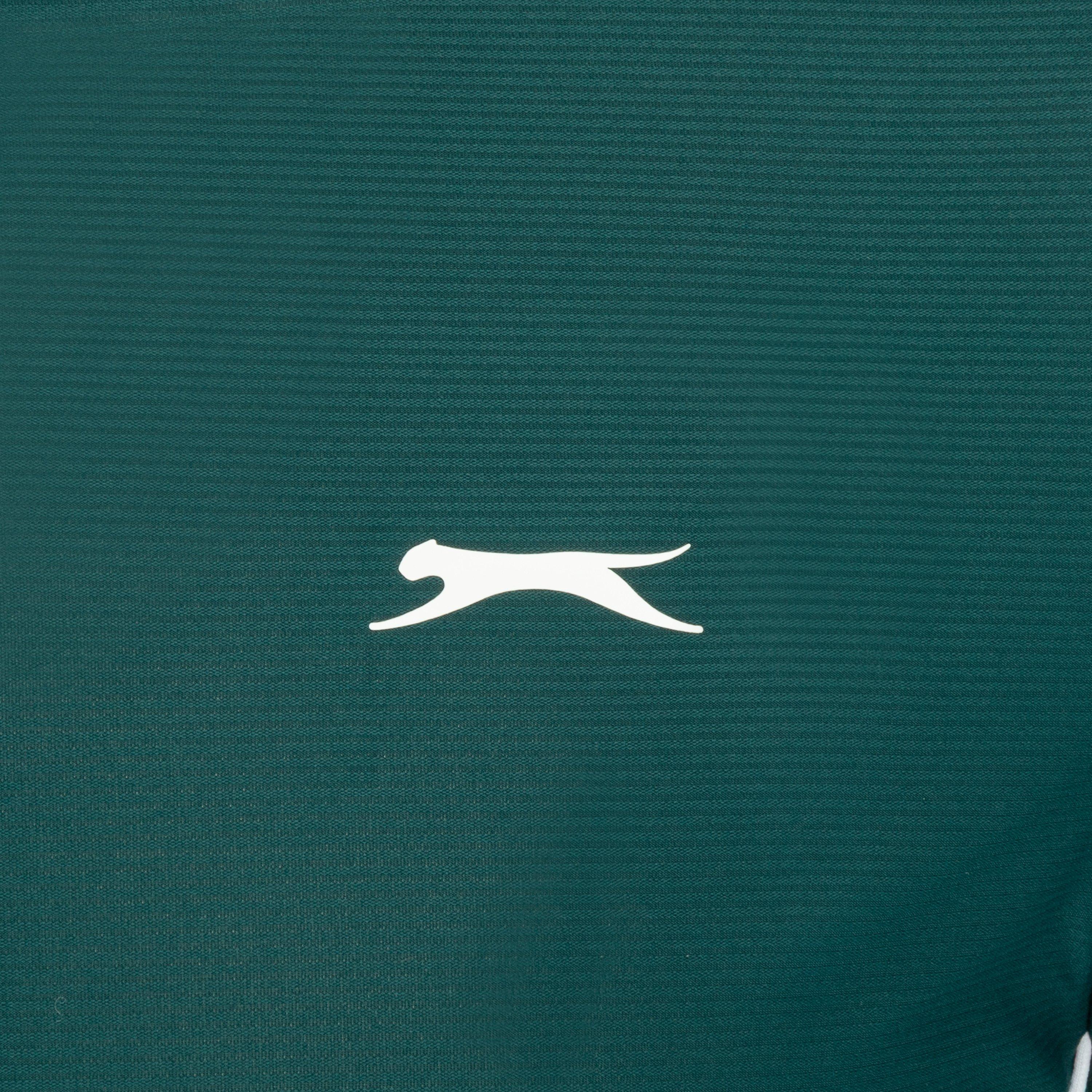 Forest Green - Slazenger - Men's Tennis Tech Short Sleeve Performance T-Shirt - 4