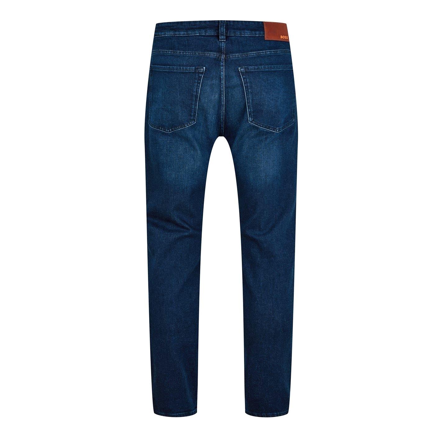 Horizon 406 - Boss - Mens BOSS Straight Denim Jeans with Logo Detail (ReMaine) - 2