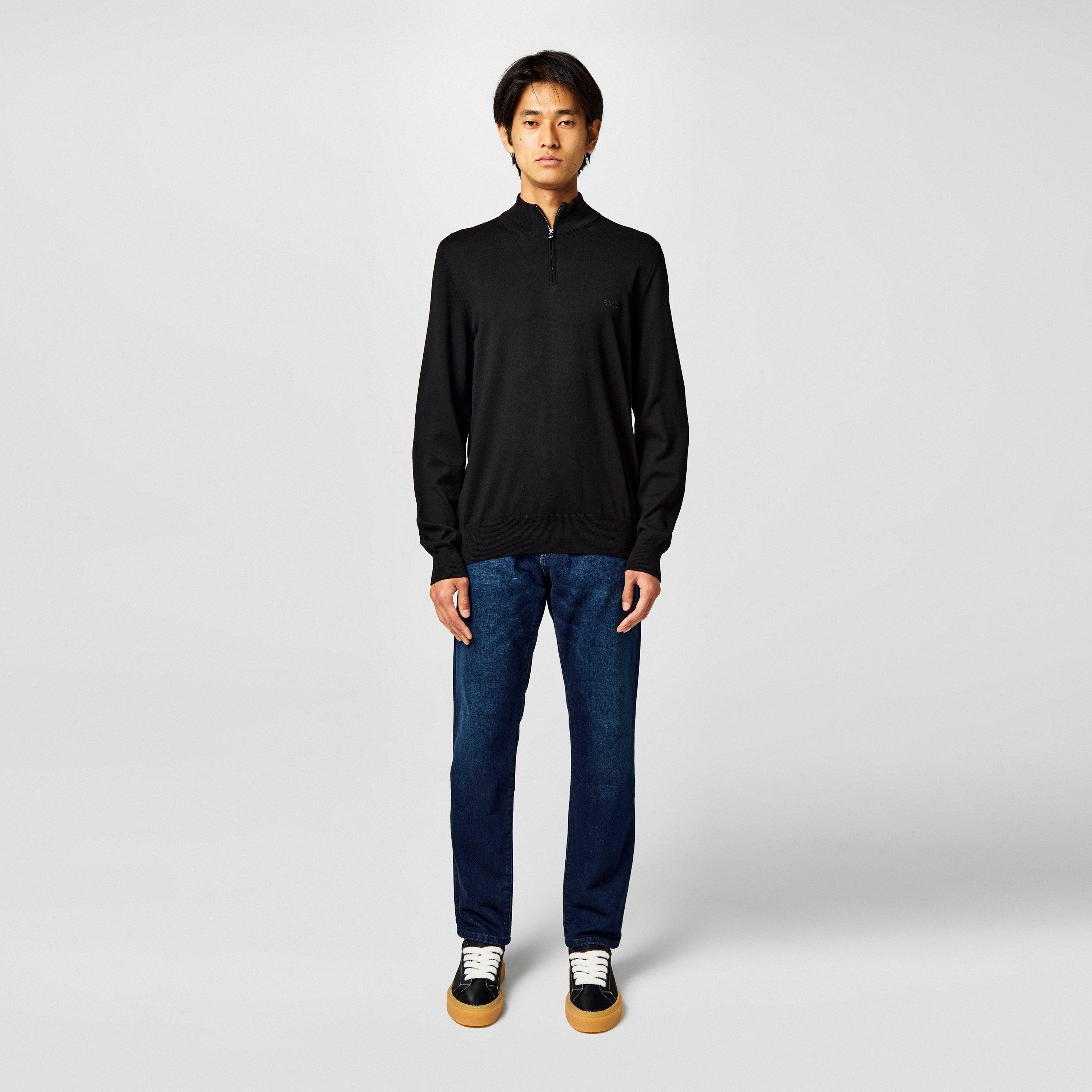 Horizon 406 - Boss - Mens BOSS Straight Denim Jeans with Logo Detail (ReMaine) - 6