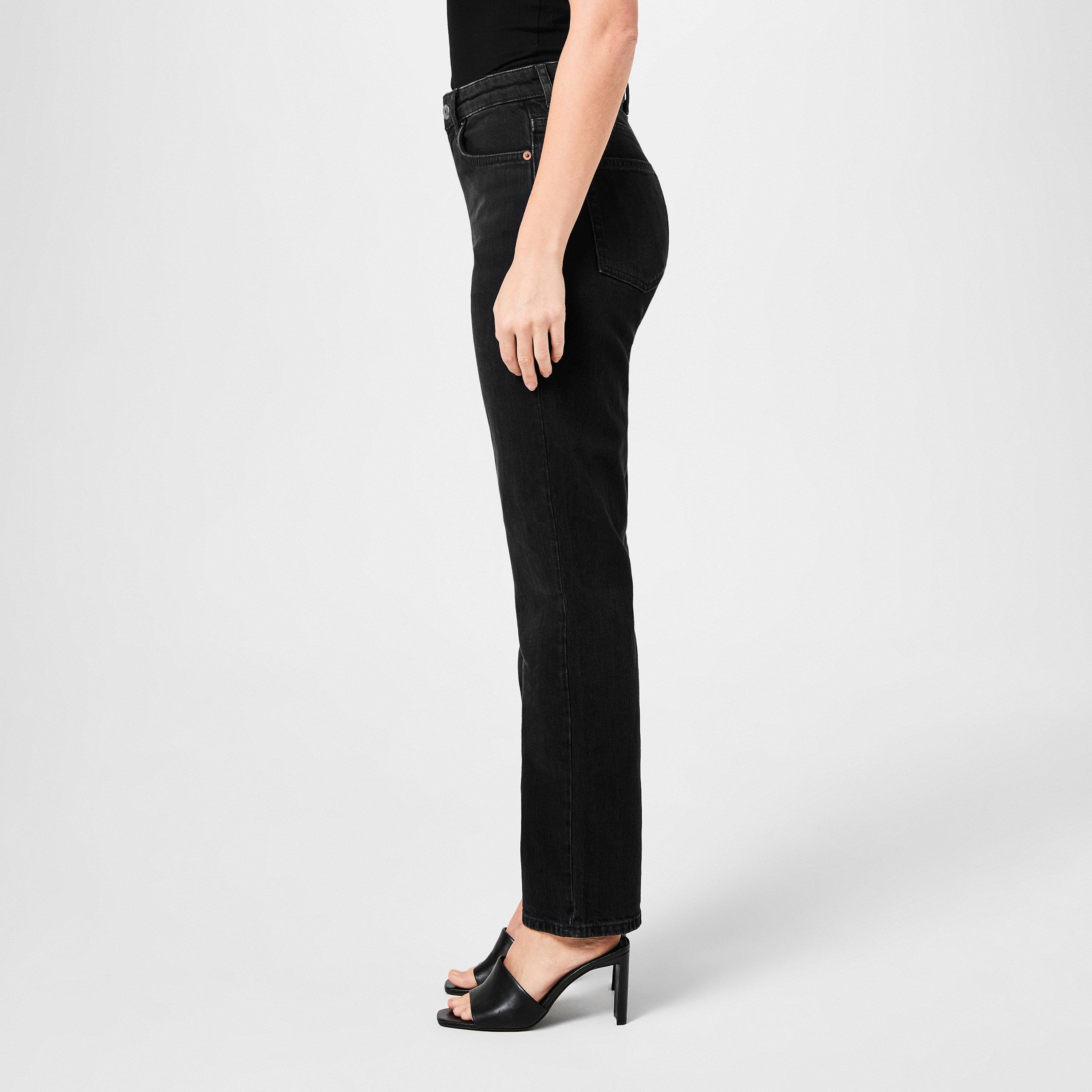 Washed Blac - French Connection - Women's Palmira Fit Straight Leg Jeans - 2