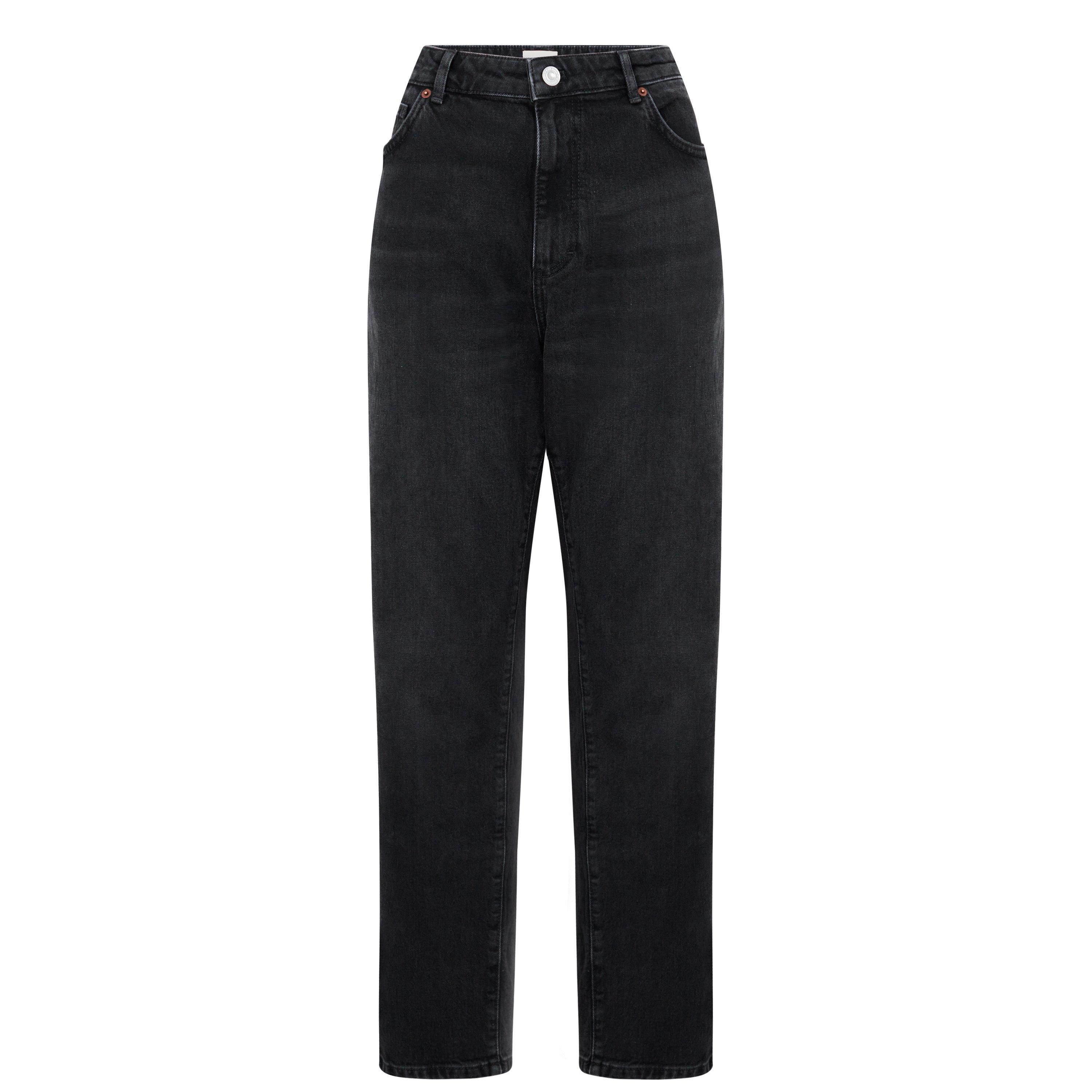 Washed Blac - French Connection - Women's Palmira Fit Straight Leg Jeans - 5