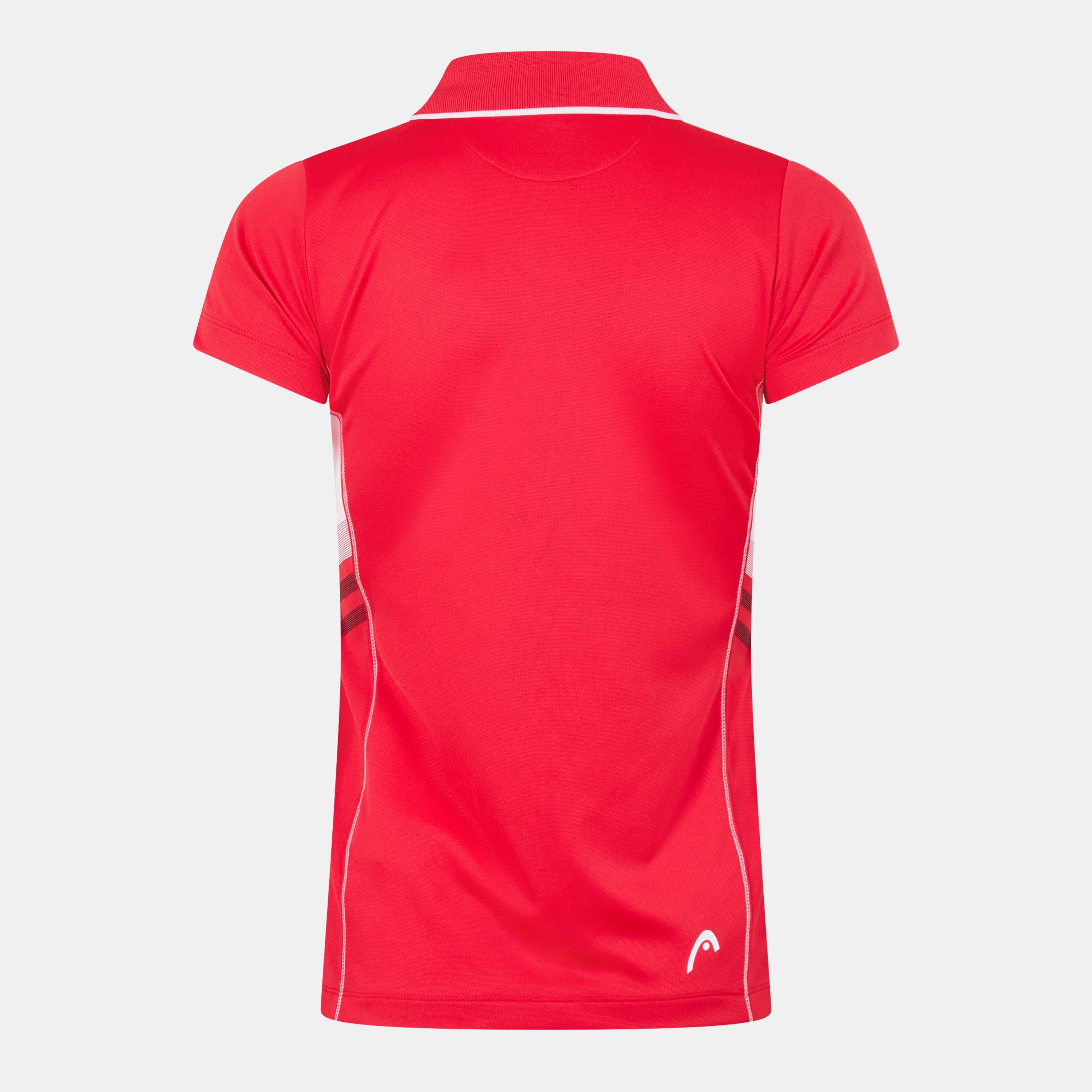 Red - HEAD - Club Polo Shirt Technical Womens - 2