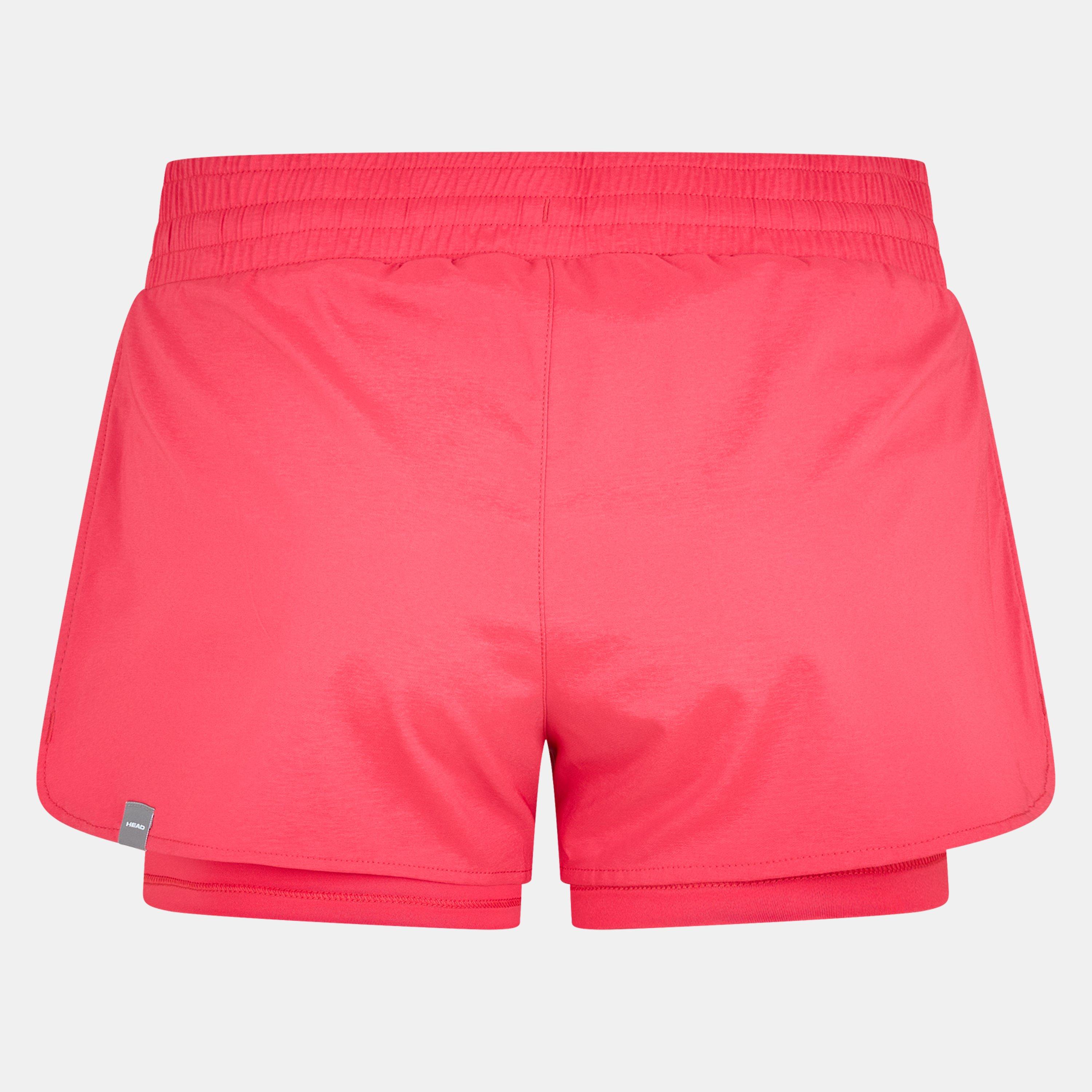 Pink - HEAD - Advantage Shorts Womens - 2