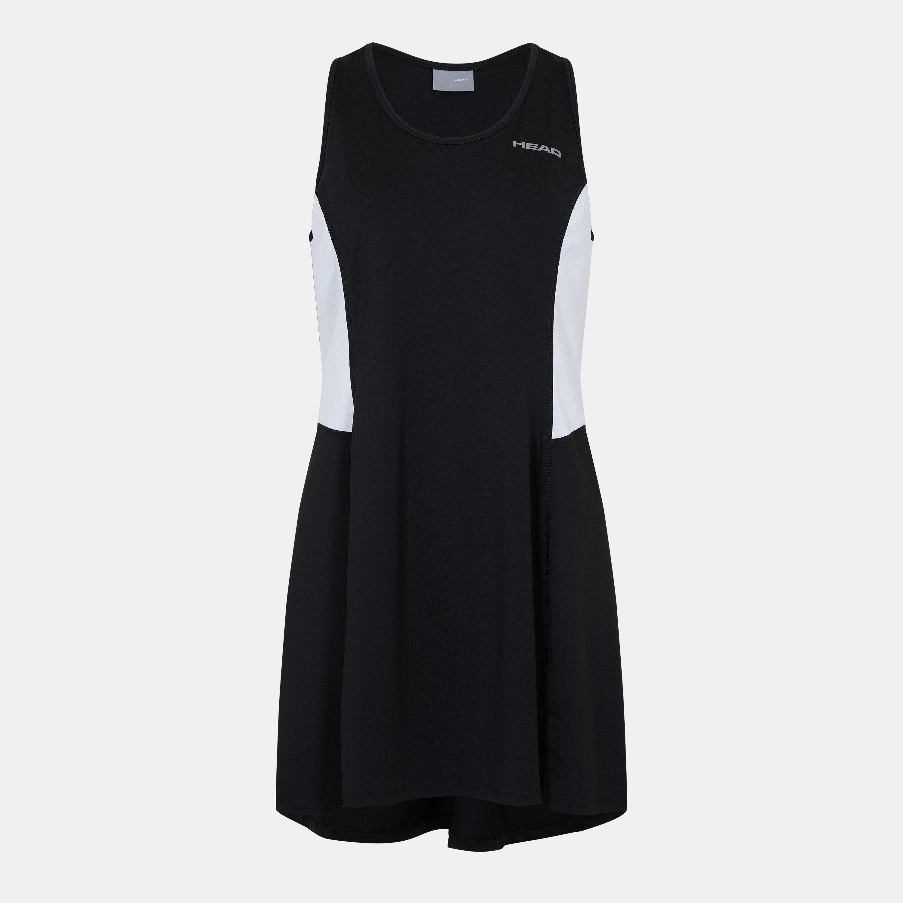 Head Women's Club Tennis Dress - Black - 18 (2XL)