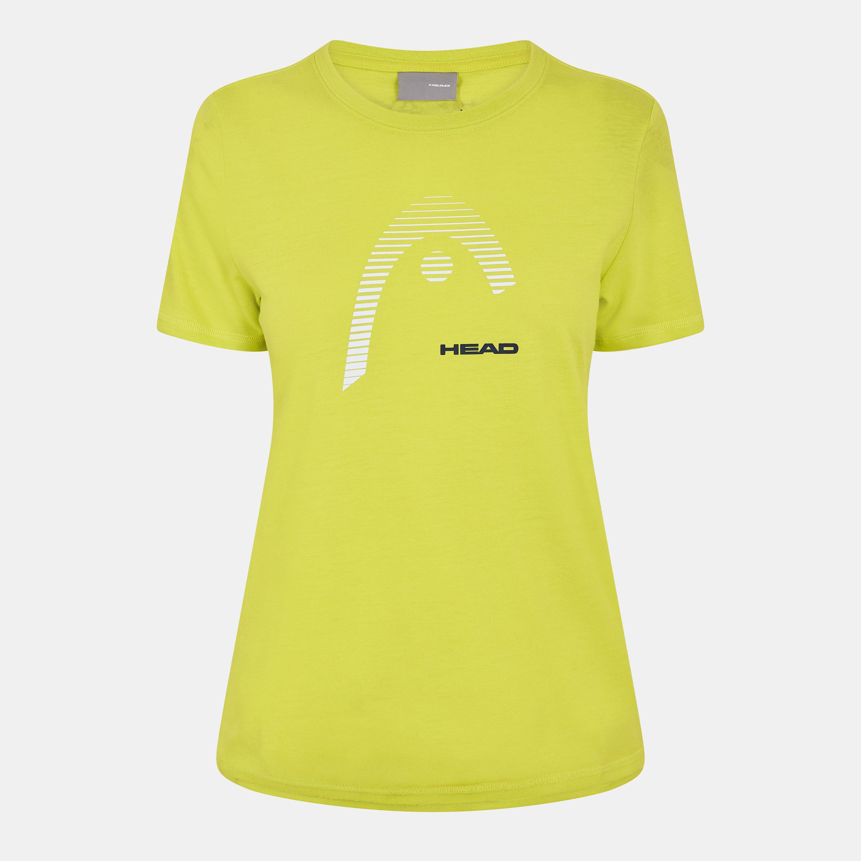 Head Women's Club Lara Performance T-Shirt - Yellow - 14 (L)