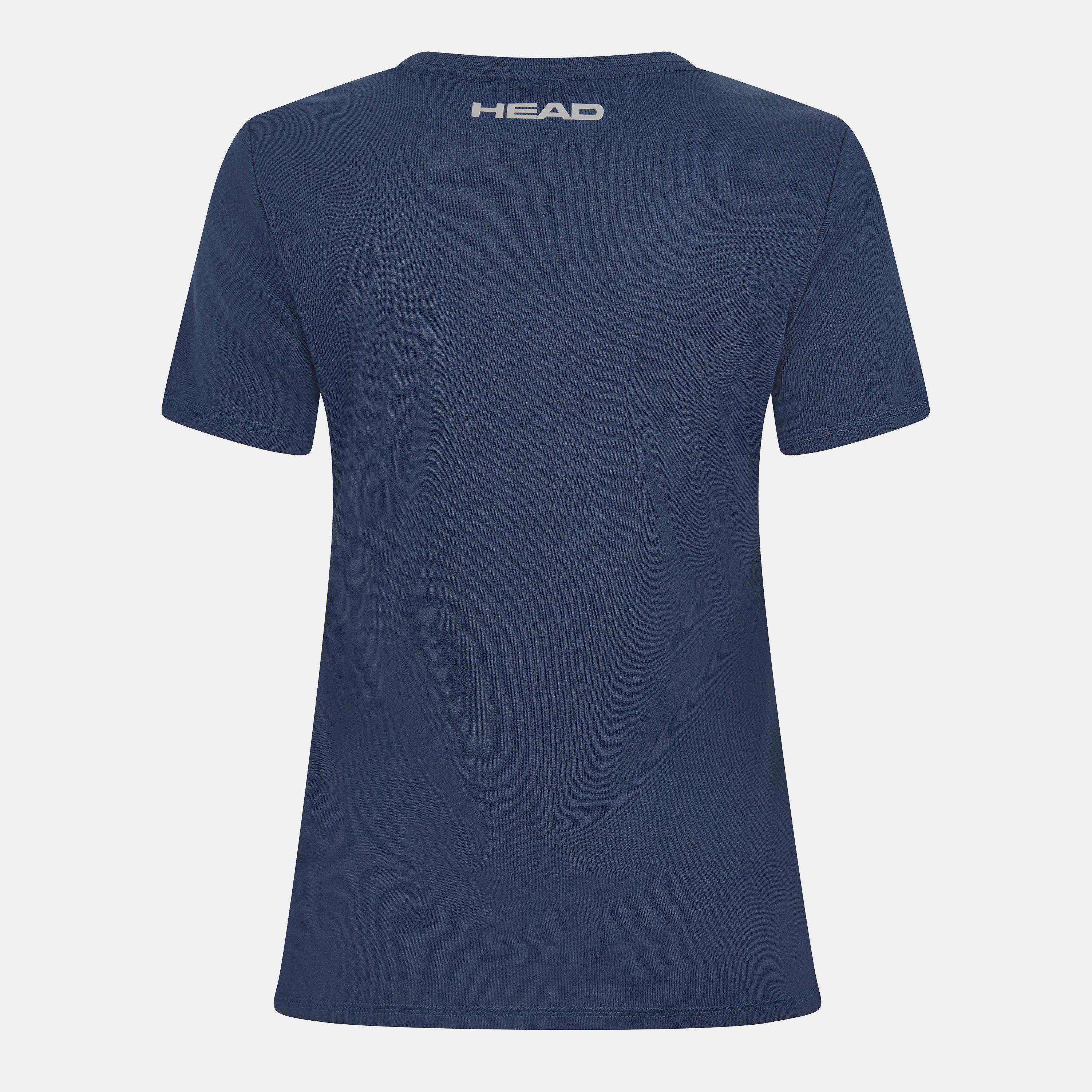 Blue - HEAD - Women's Club Lara Performance T-Shirt - 2