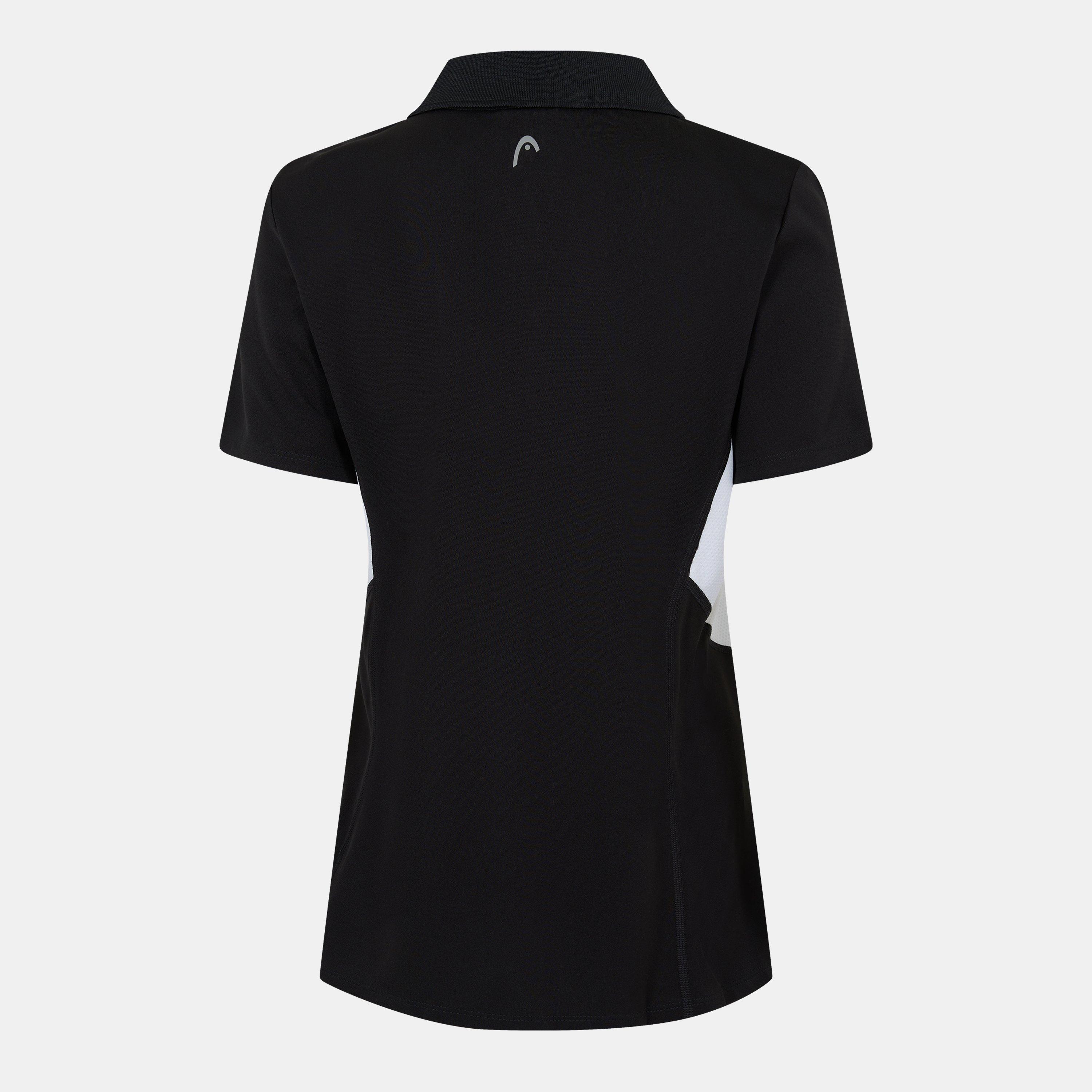 Black - HEAD - Club Tech Polo Shirt Womens - 2