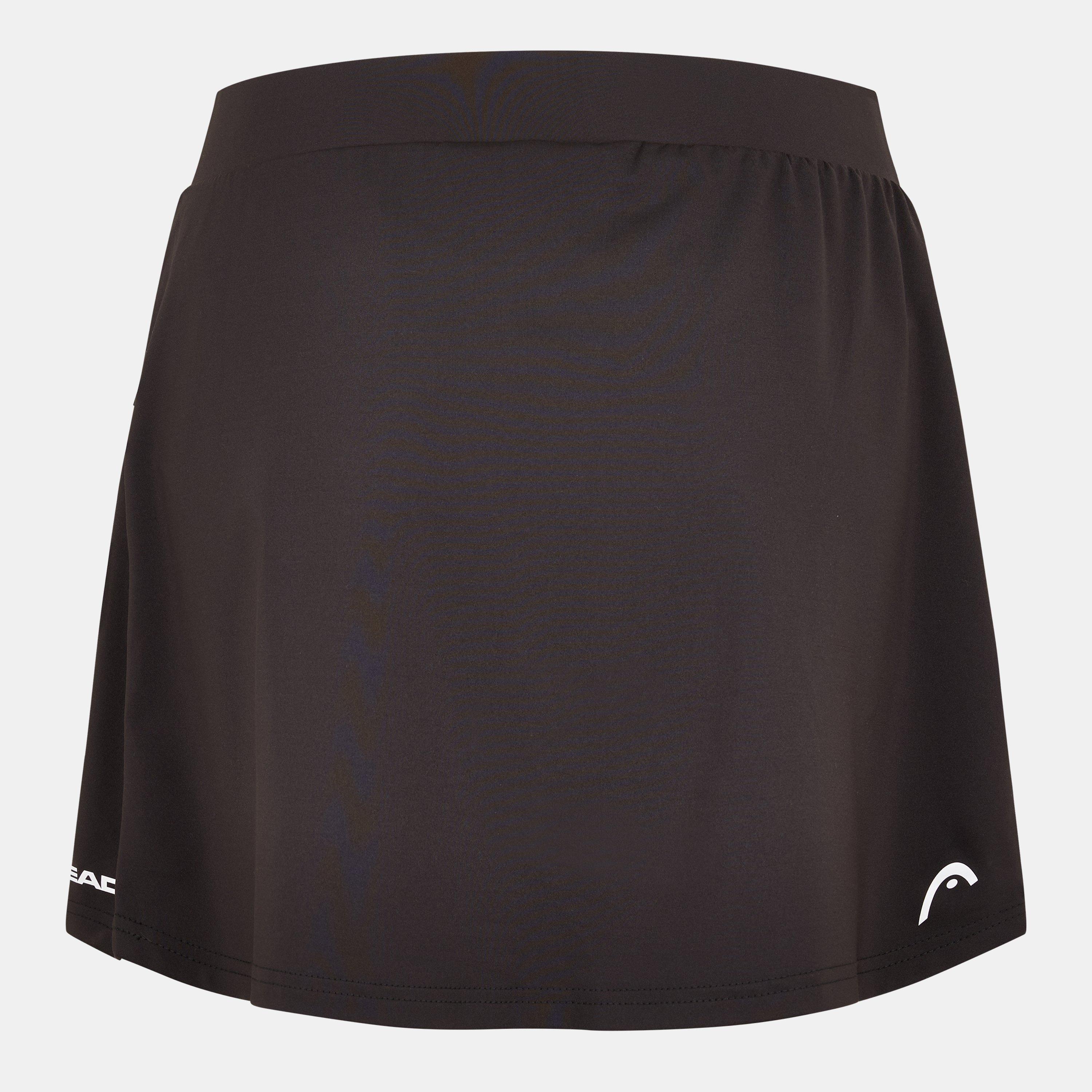 Black - HEAD - Club Skort Long Womens - 2