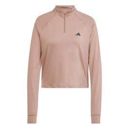 adidas Train Essentials Quarter Zip Top Womens