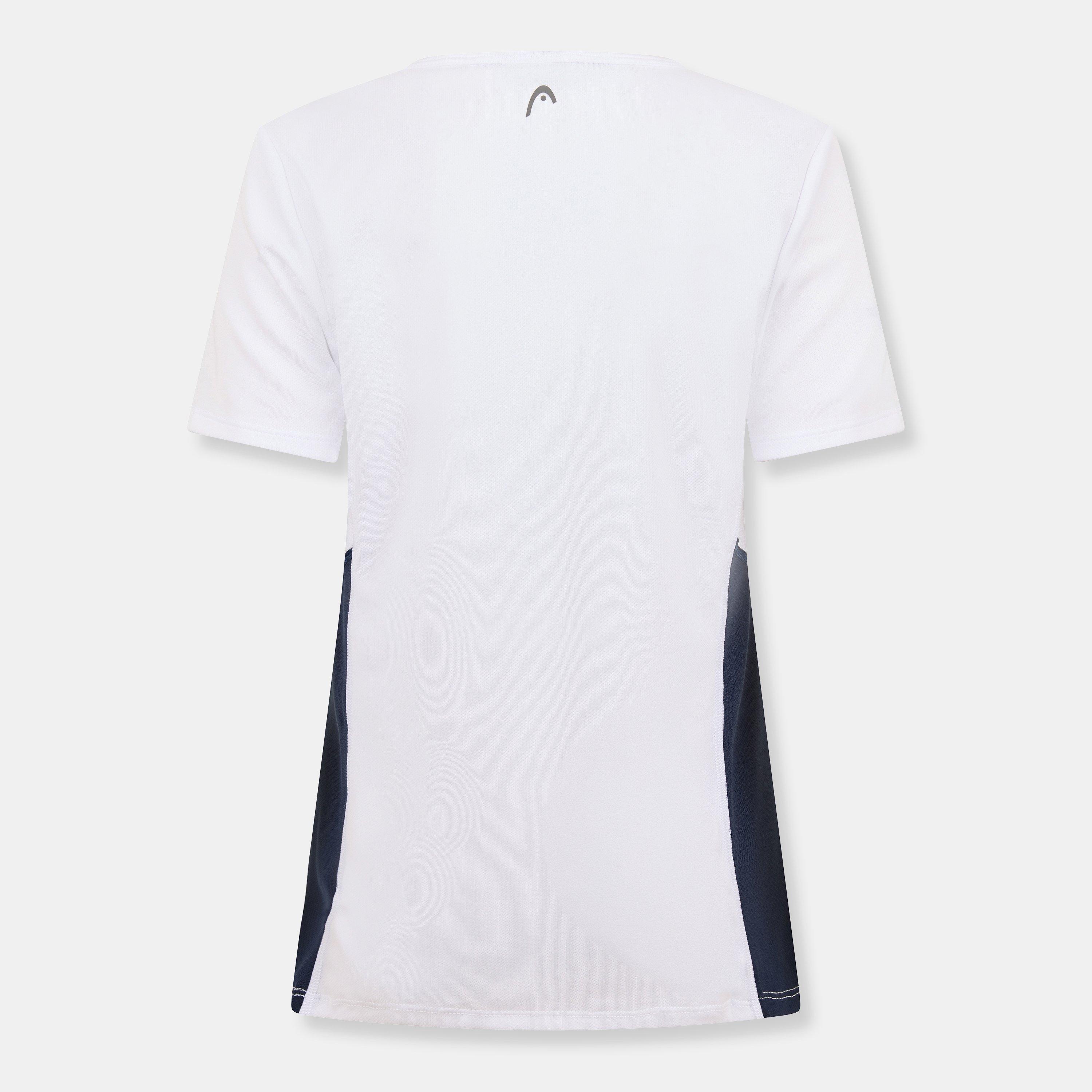 Blanco - HEAD - Women's Club Tech Short Sleeve Performance T-Shirt - 2