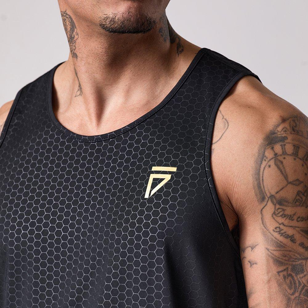 Zwart - Gym King - Training Vest Adults - 4