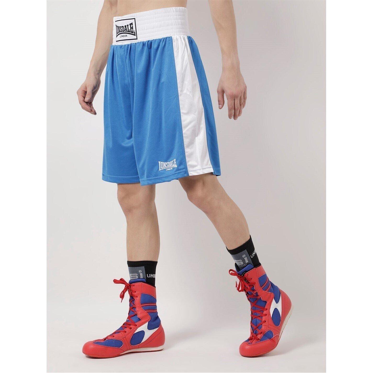 Plavo/Bijelo - Lonsdale - Boxing Shorts - 4