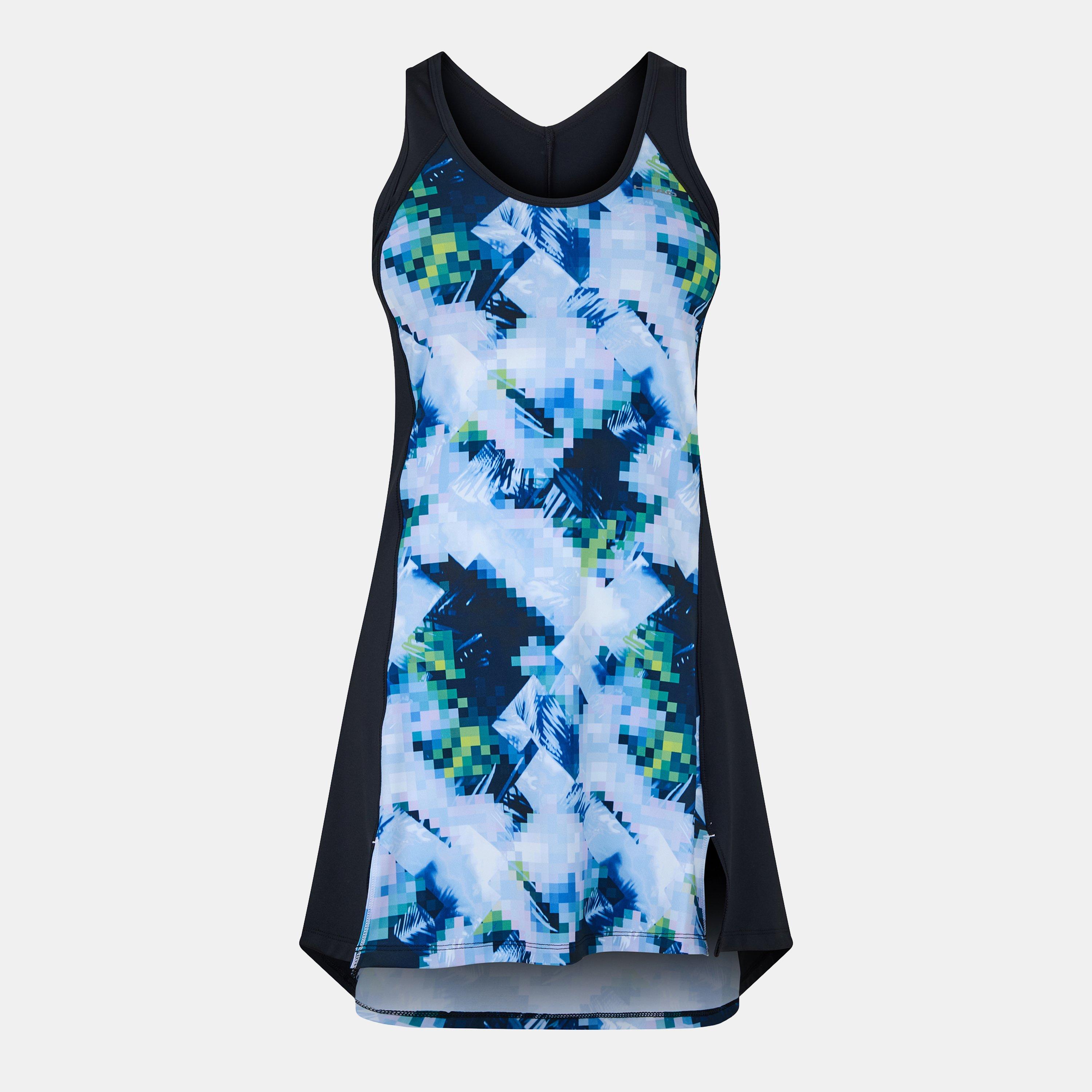 Blue - HEAD - Women's Fiona Tennis Dress - 1