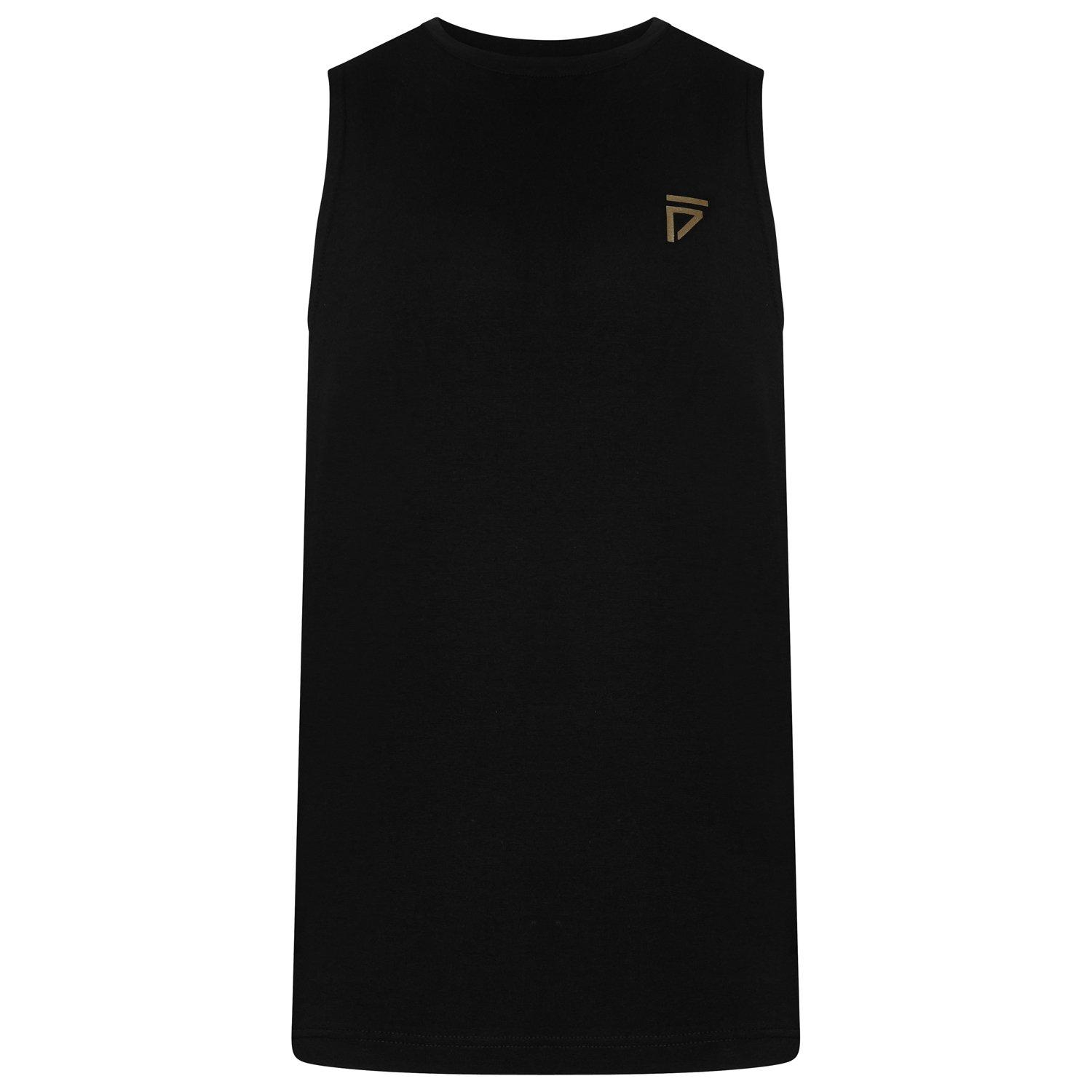 Black - Gym King - GK Sleeveless Boxing Vest - 1