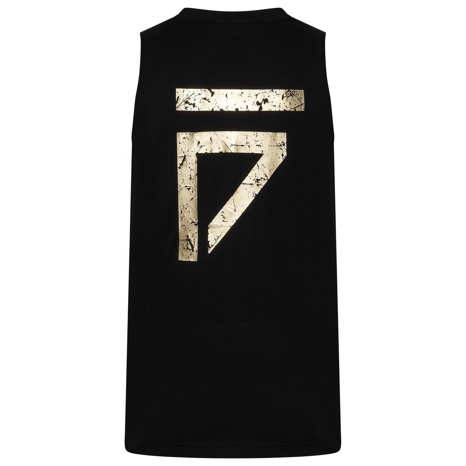 Black - Gym King - Sleeveless Boxing Vest - 2