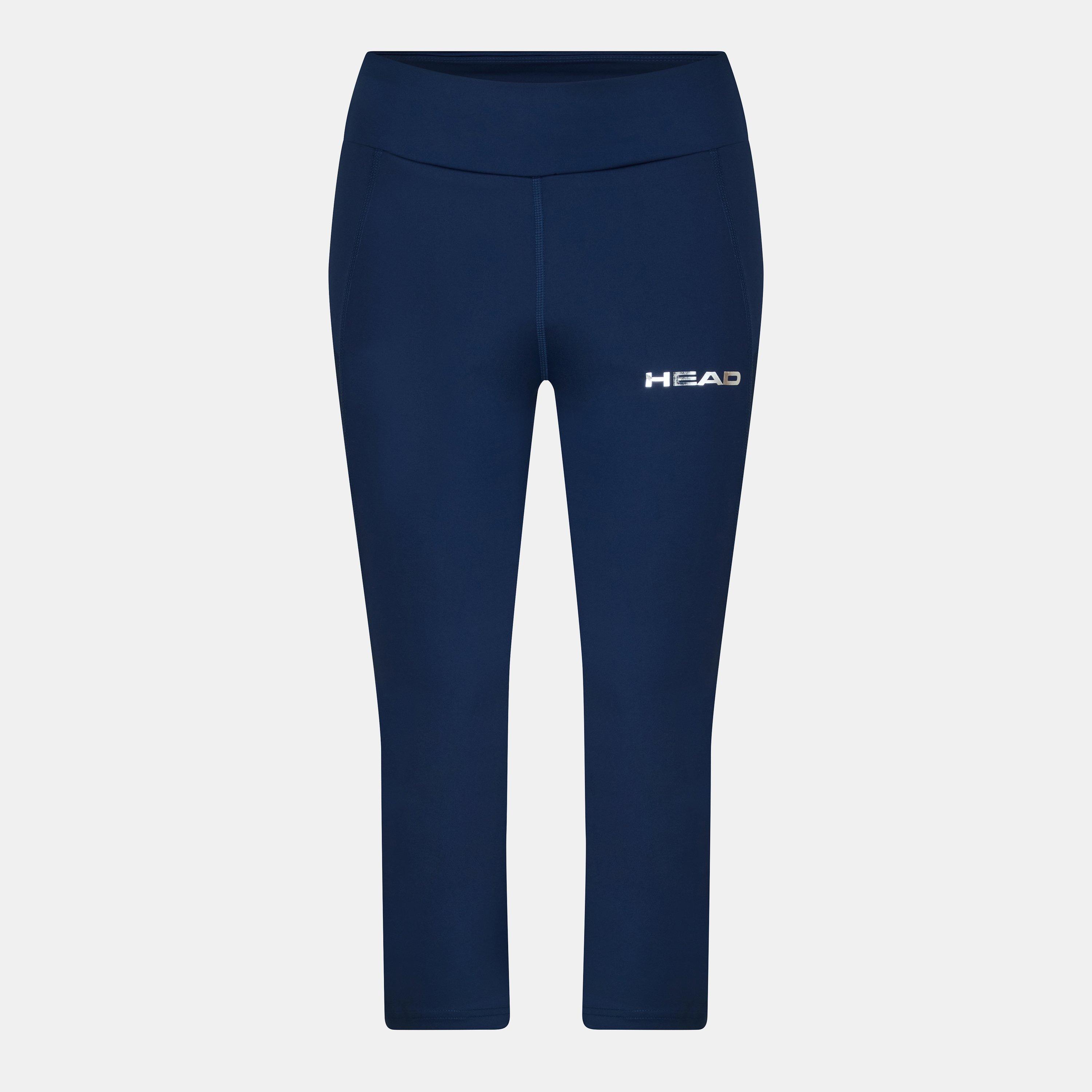Blue - HEAD - Women's 3/4 Performance Baselayer Leggings - 1