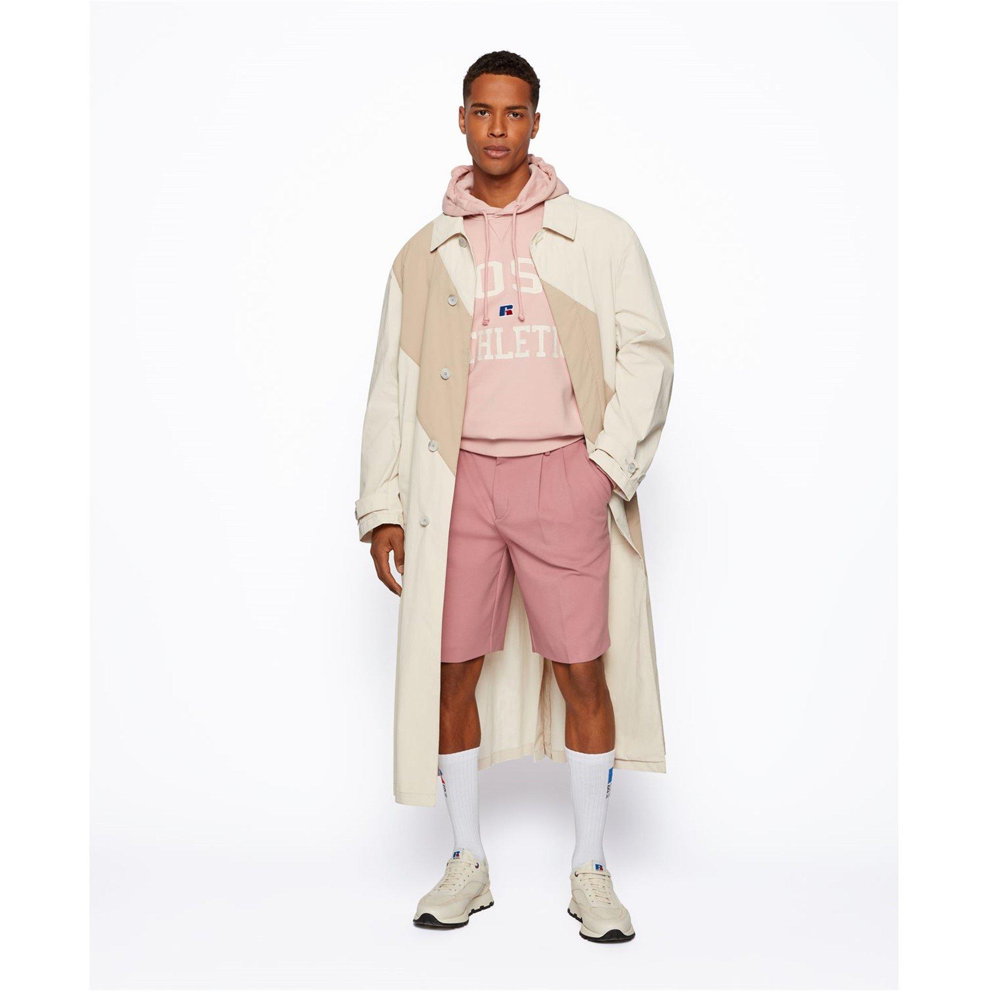 Light Beige - Boss - Men's Dervin  Black Waterproof Parka - 2