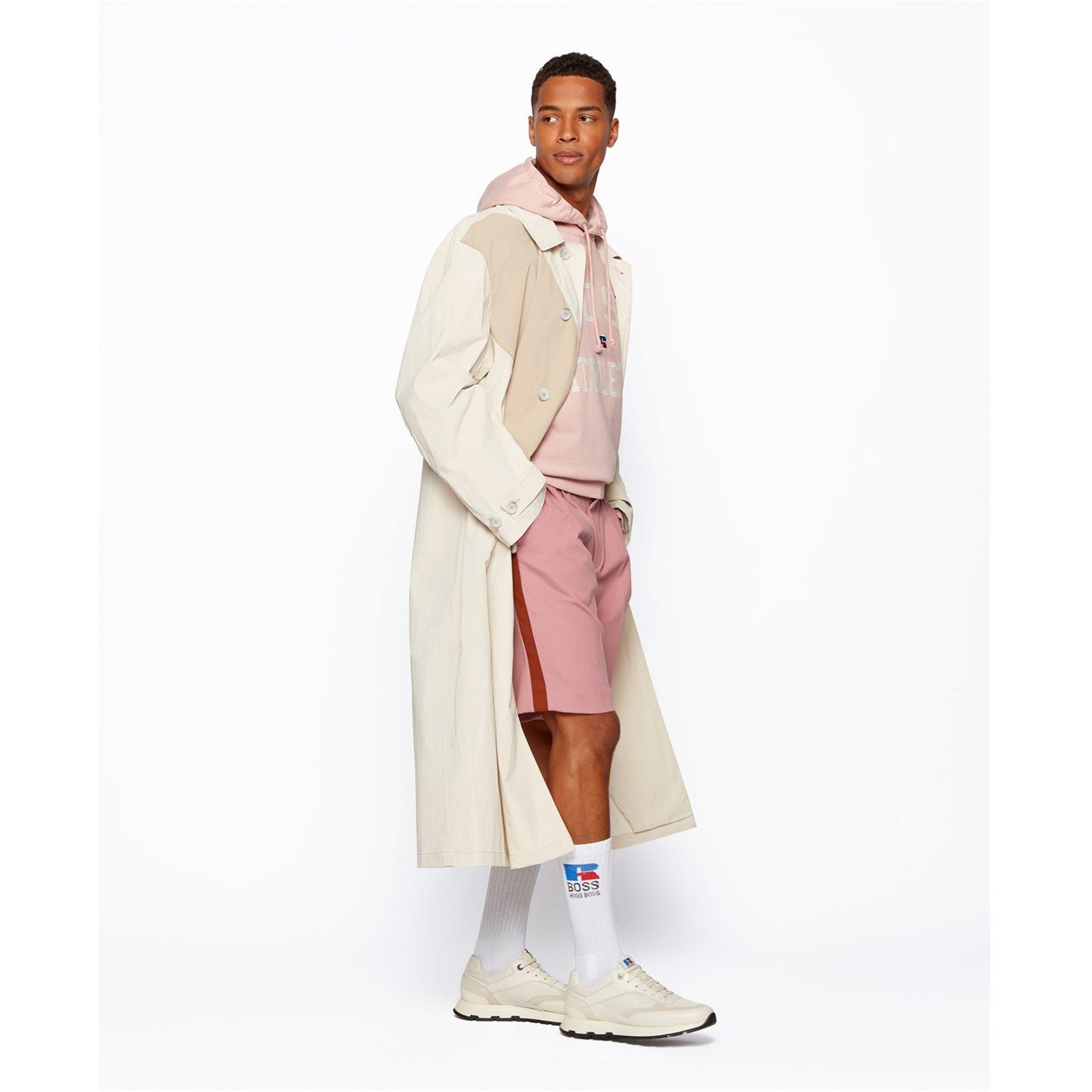 Light Beige - Boss - Men's Dervin  Black Waterproof Parka - 5