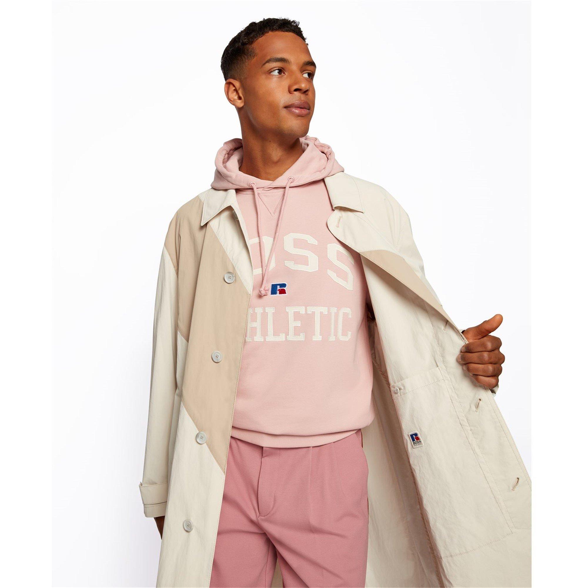 Light Beige - Boss - Men's Dervin  Black Waterproof Parka - 6