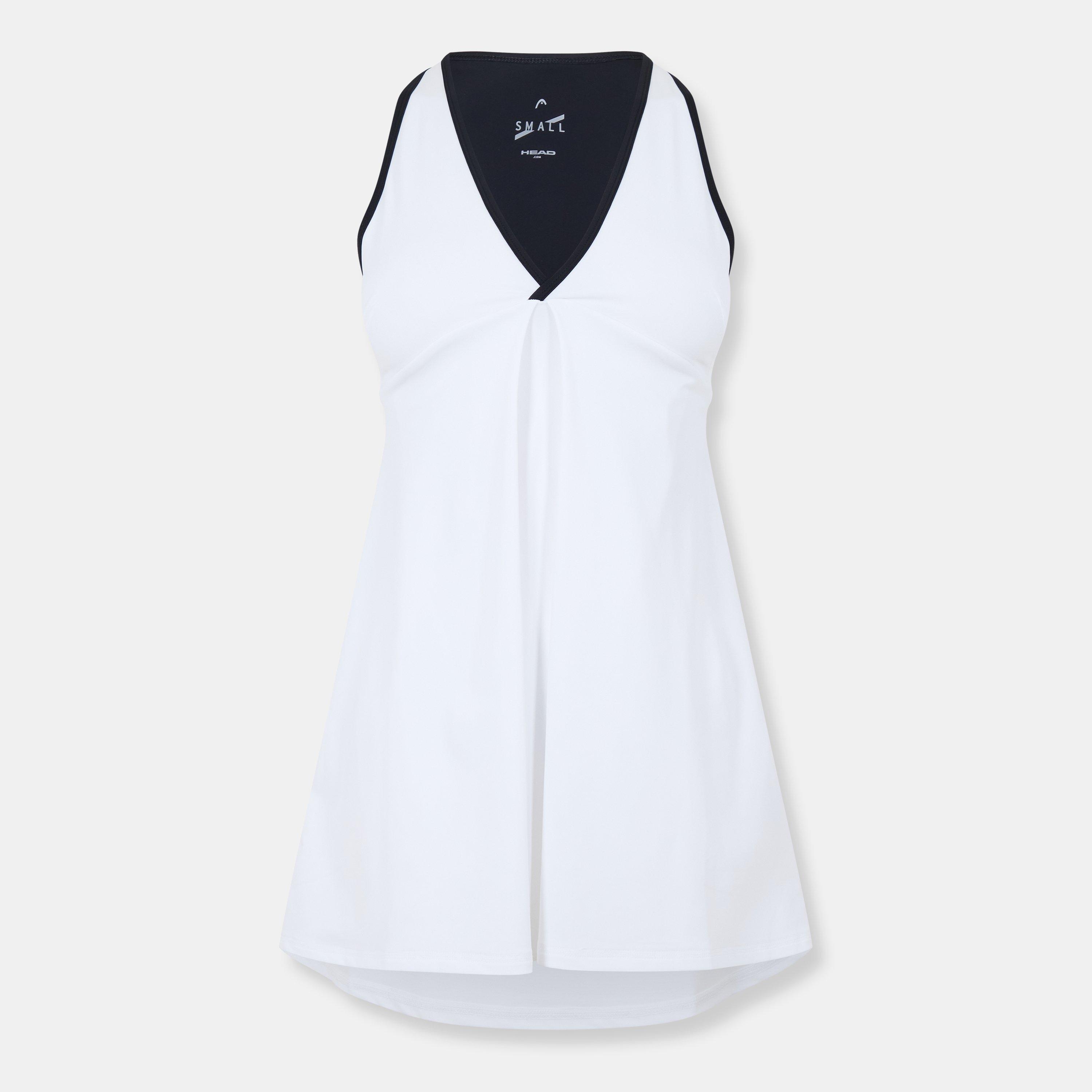 White - HEAD - Women's Artimus High Summer Tennis Dress - 1
