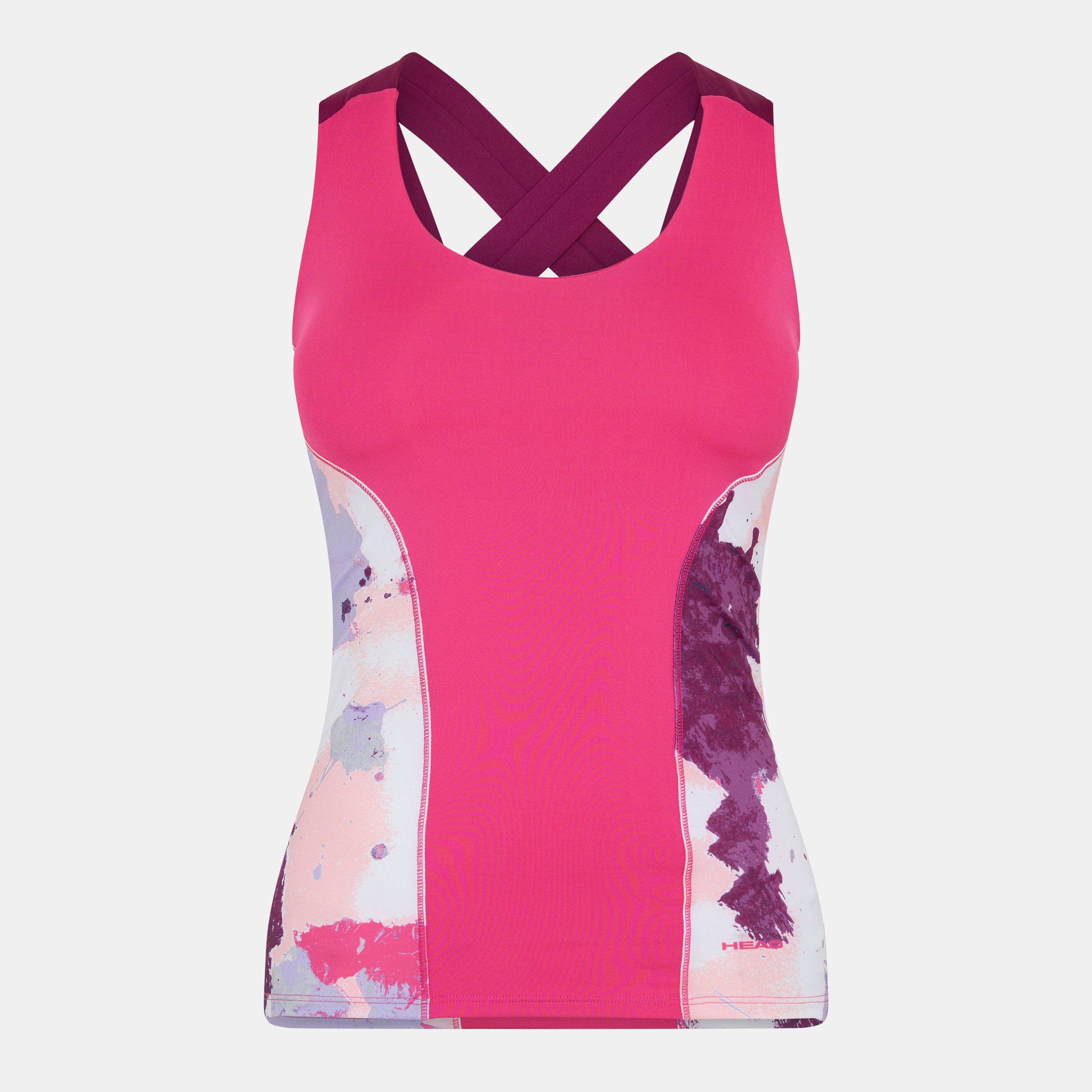 Pink - HEAD - Women's Vision Graphic Performance Vest - 1