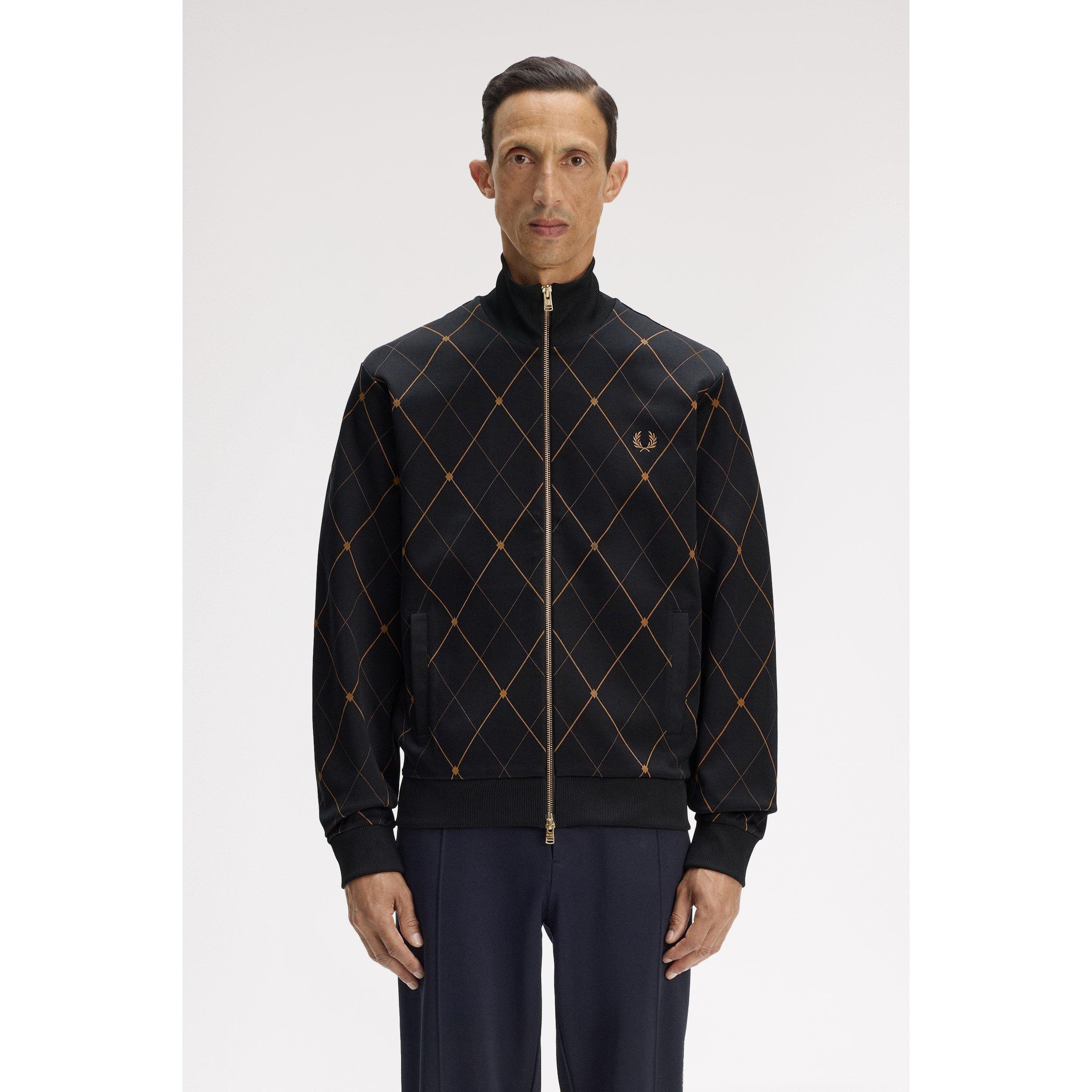 Black 102 - Fred Perry - Men's Poly Tracksuit - 3