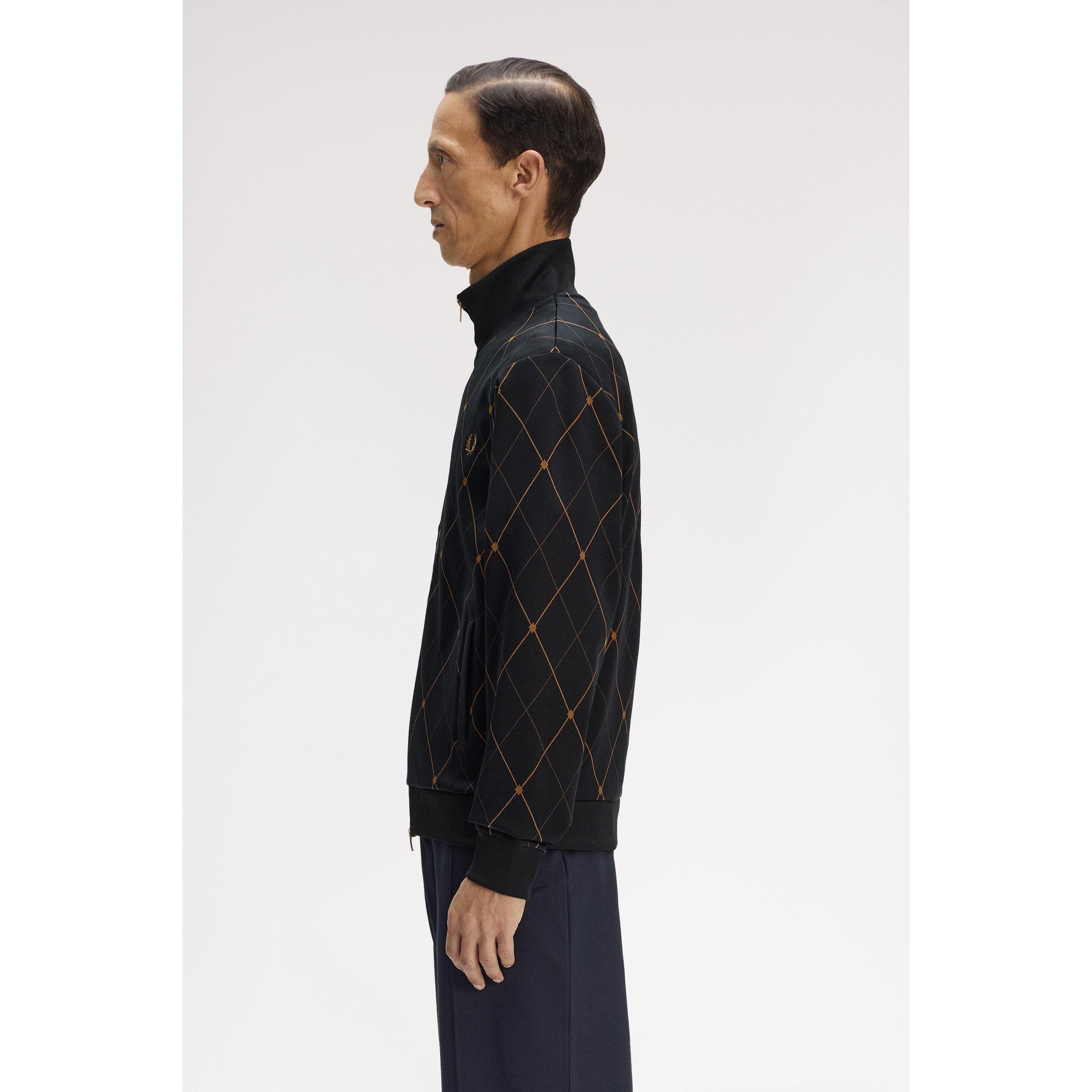 Black 102 - Fred Perry - Men's Poly Tracksuit - 4