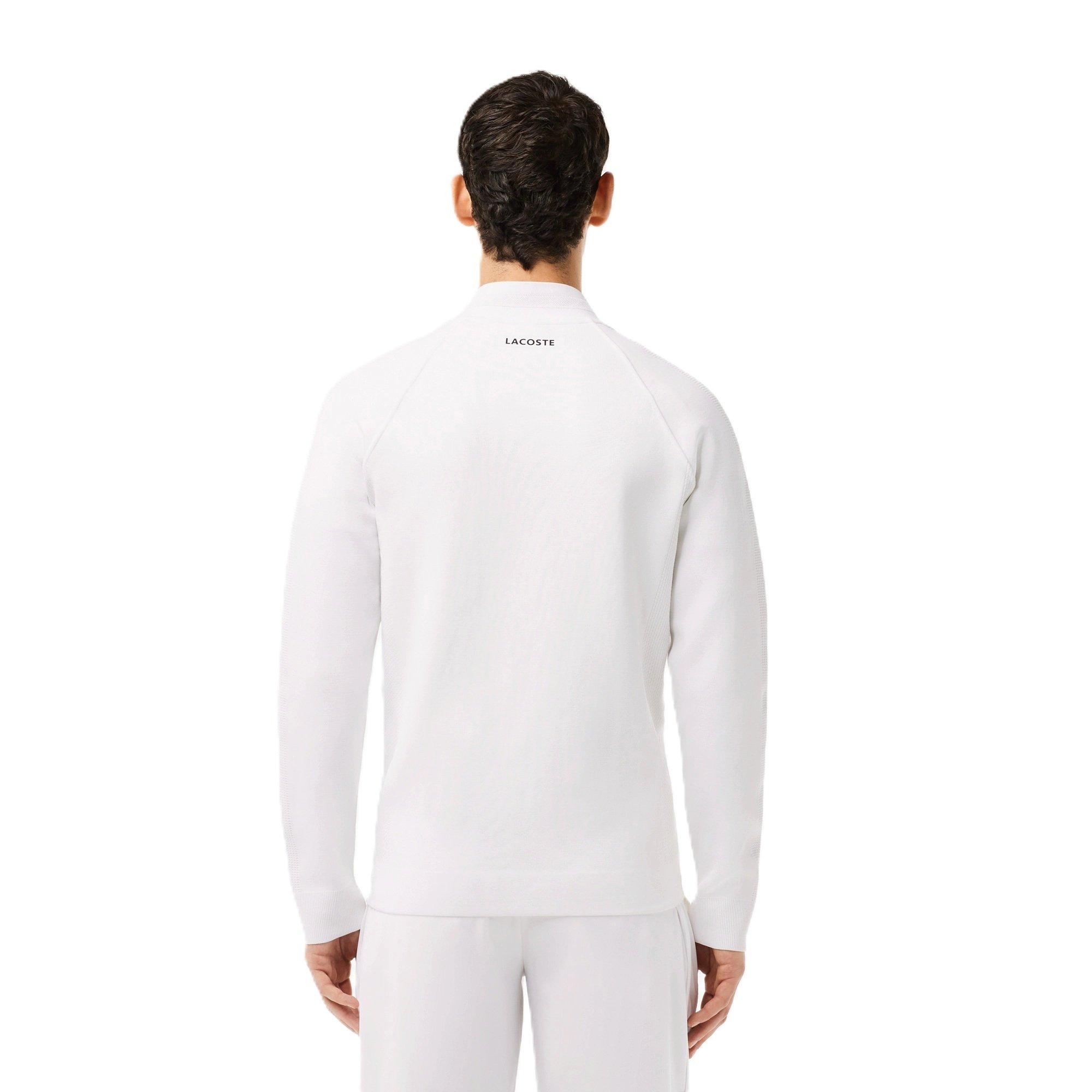 White/White - Lacoste - Men's Daniil Performance Tracksuit Top - 2