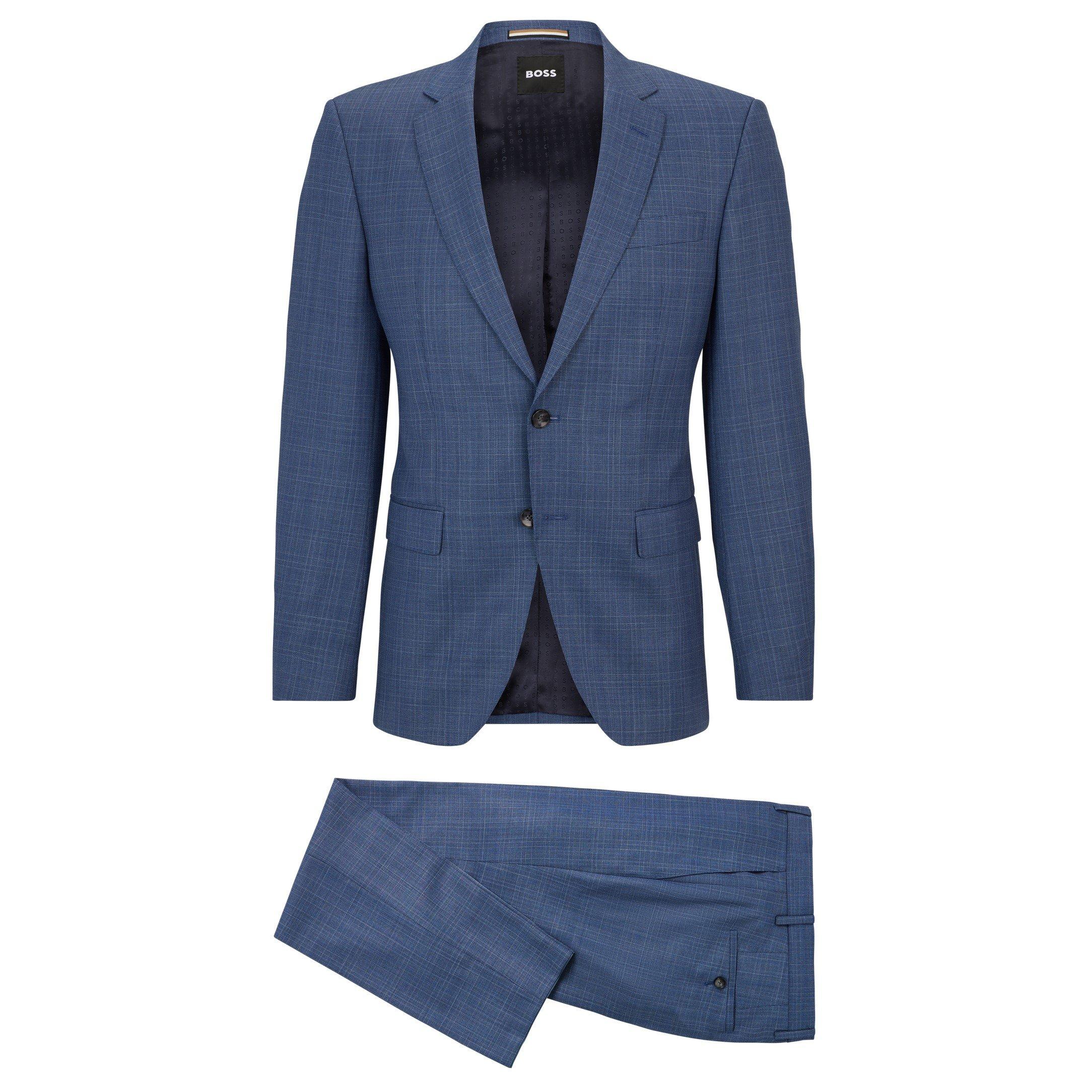 Medium Blue - Boss - H-Huge 2-Piece Suit - 8