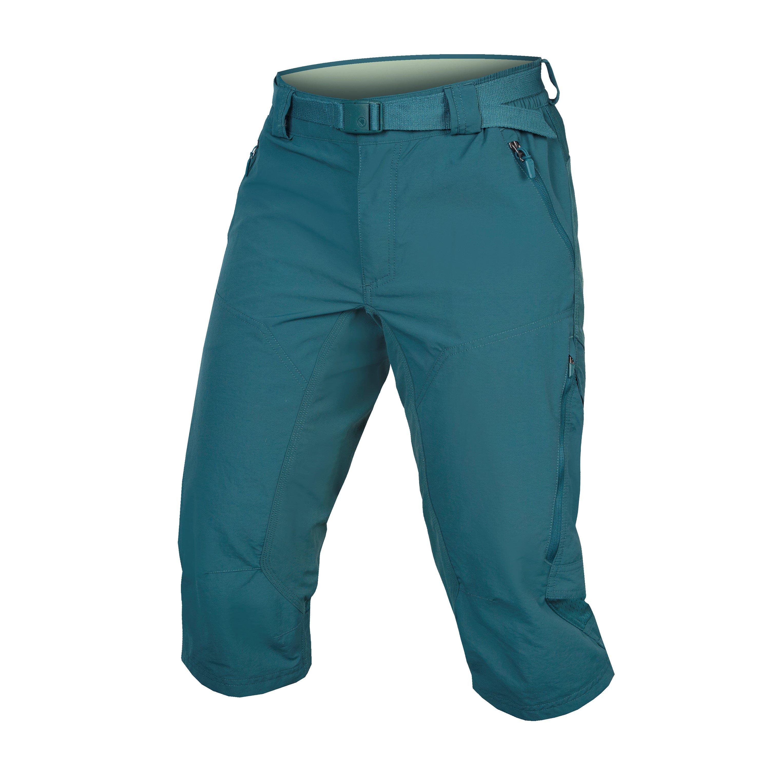 Deep Teal - Endura - Hummvee 3/4 Shorts (With Liner) Ladies - 1