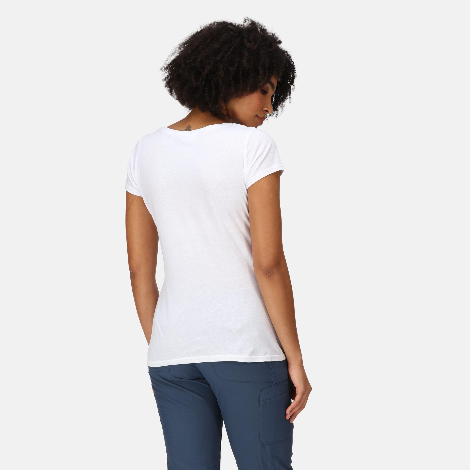 White - Regatta - Carlie Coolweave T-Shirt - 8