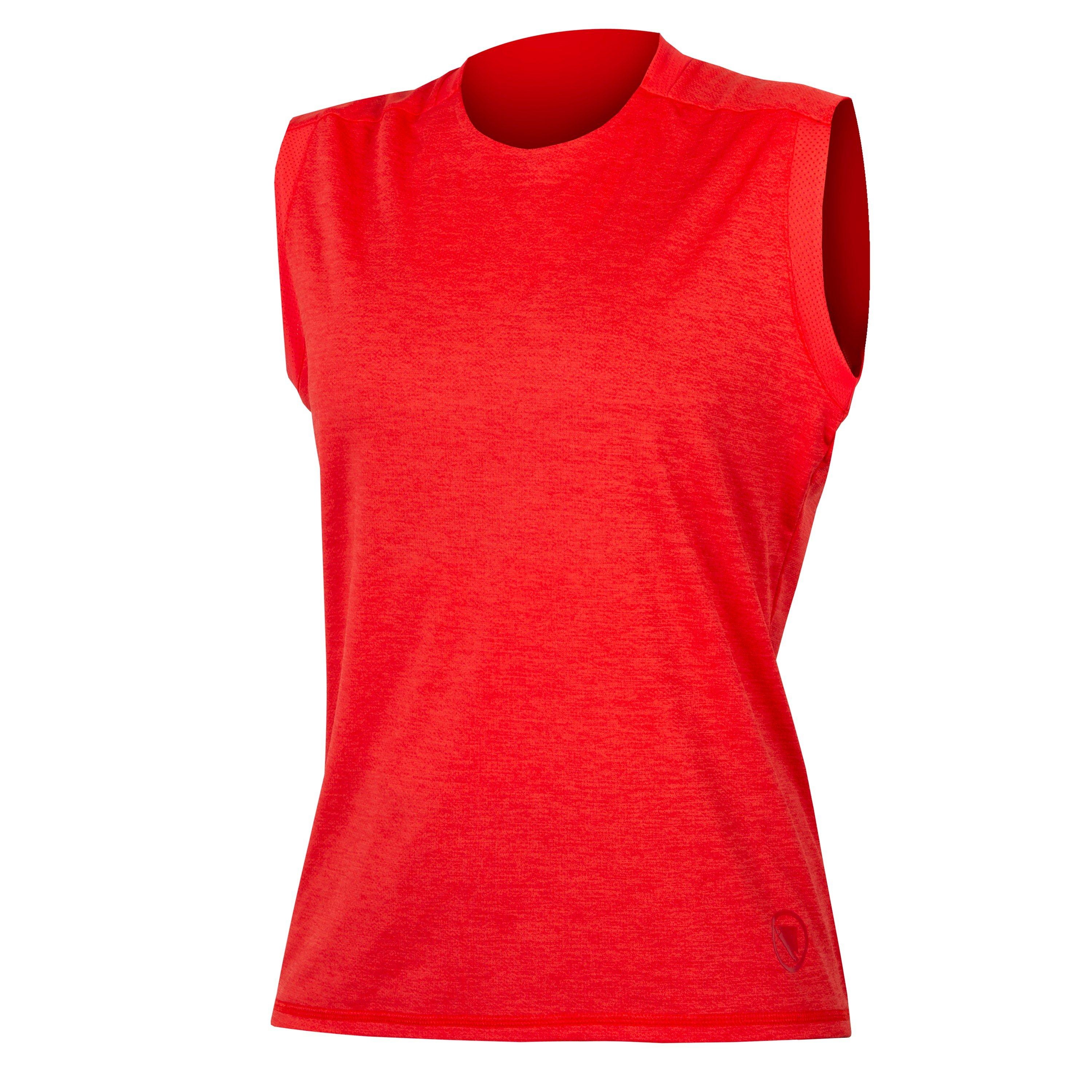 Endura Women's Singletrack Tank Top - Pomegranate - 10 (S)