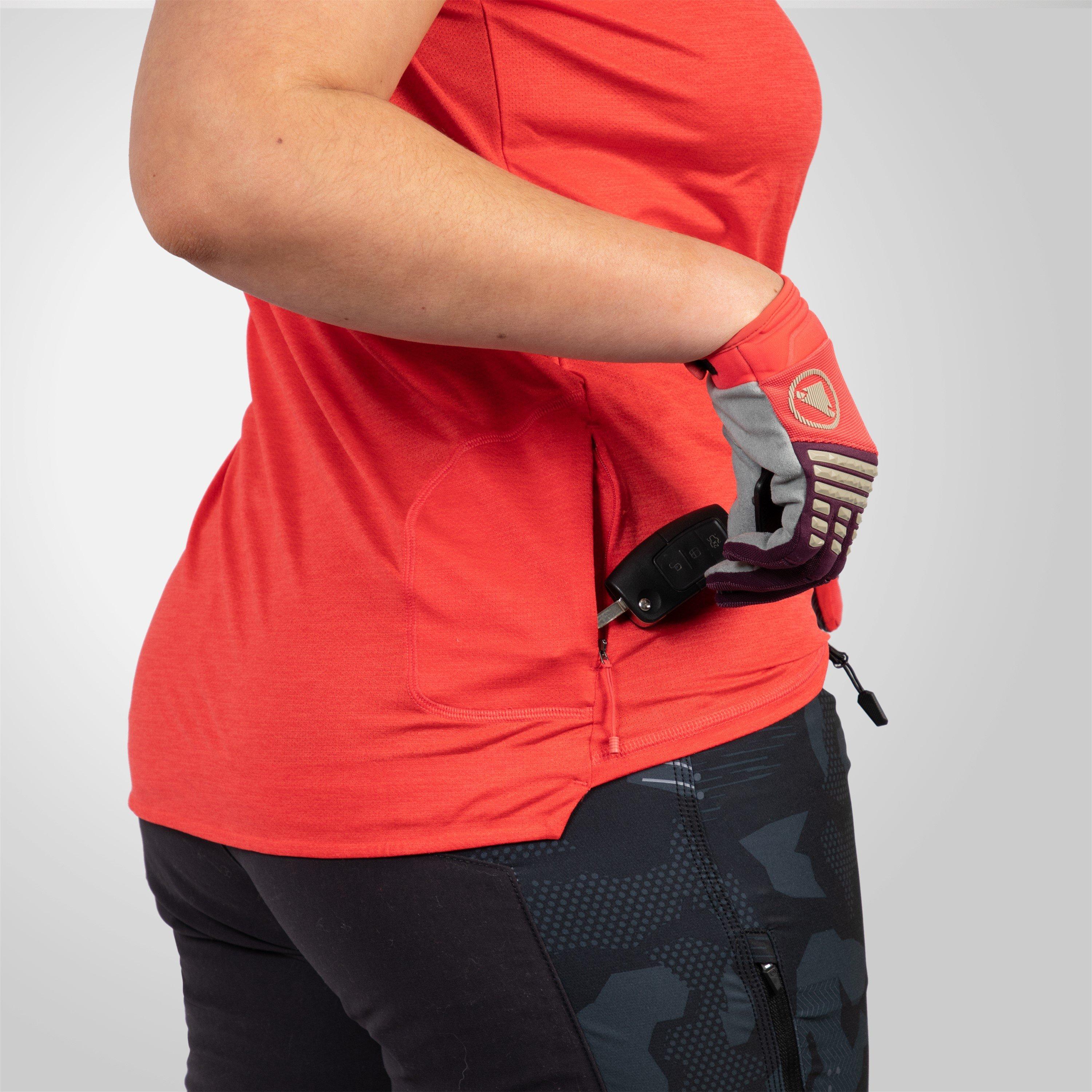 Pomegranate - Endura - SingleTrack Tank Top Ladies - 3