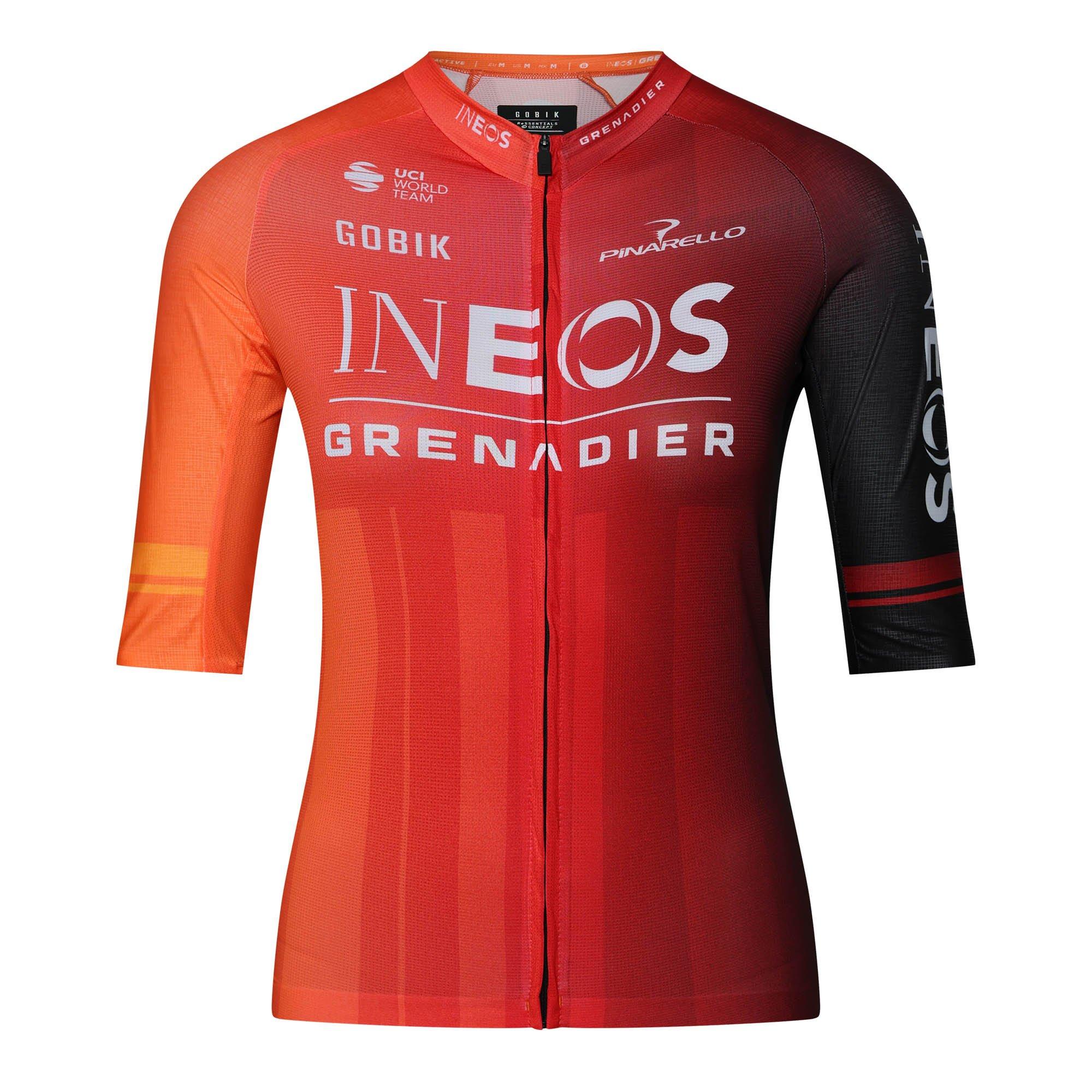 Red - Castore - Men's Short Sleeve Cycling Jersey - 1