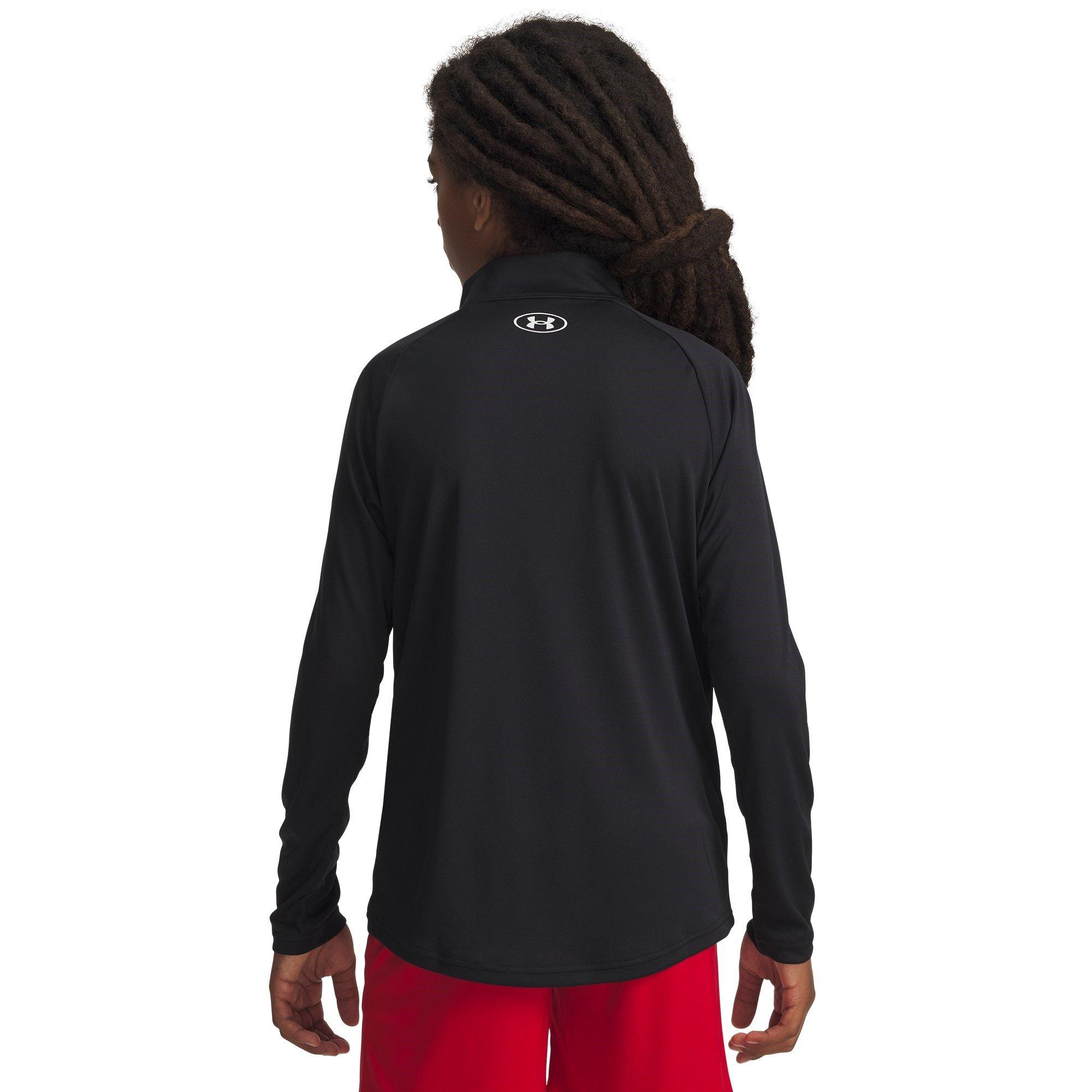 Black/White - Under Armour - Tech™ 2.0 ½ Zip Juniors - 4