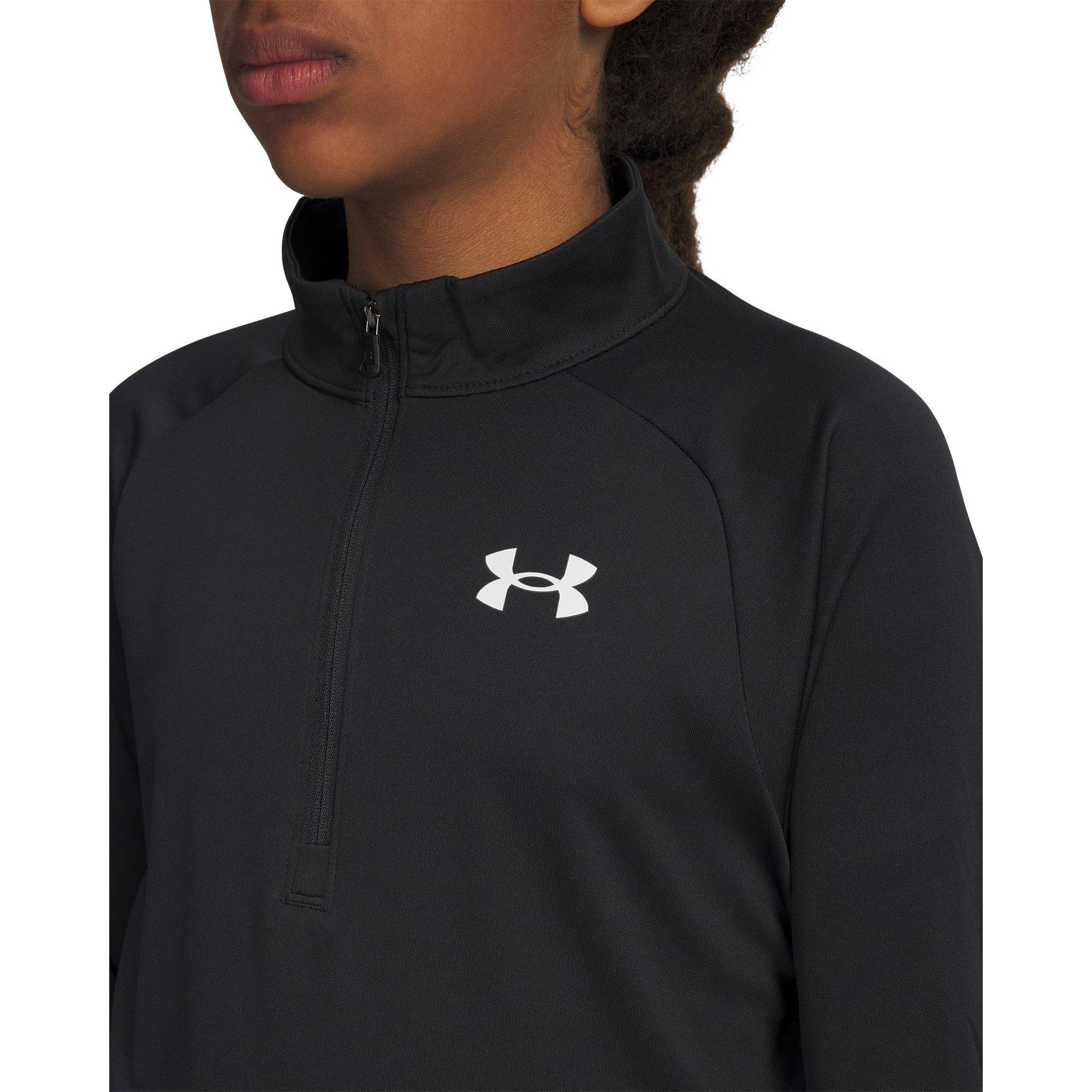 Black/White - Under Armour - Tech™ 2.0 ½ Zip Juniors - 5
