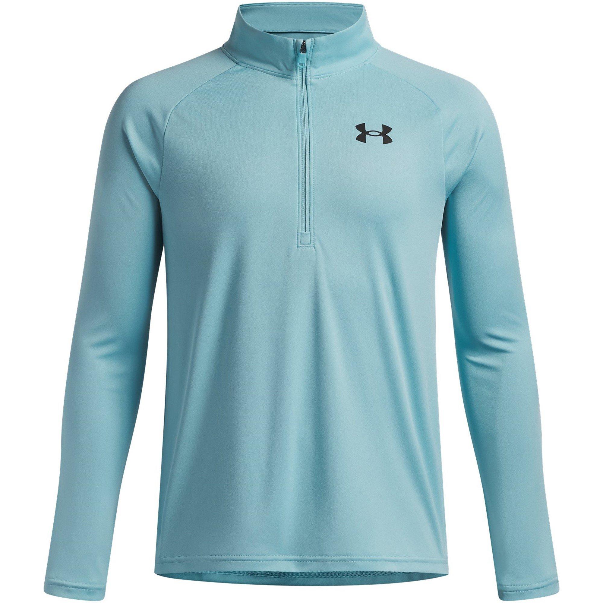 Under Armour Boys Tech™ 2.0 ½ Zip Juniors - Ether Blue - 13 Years (XL)