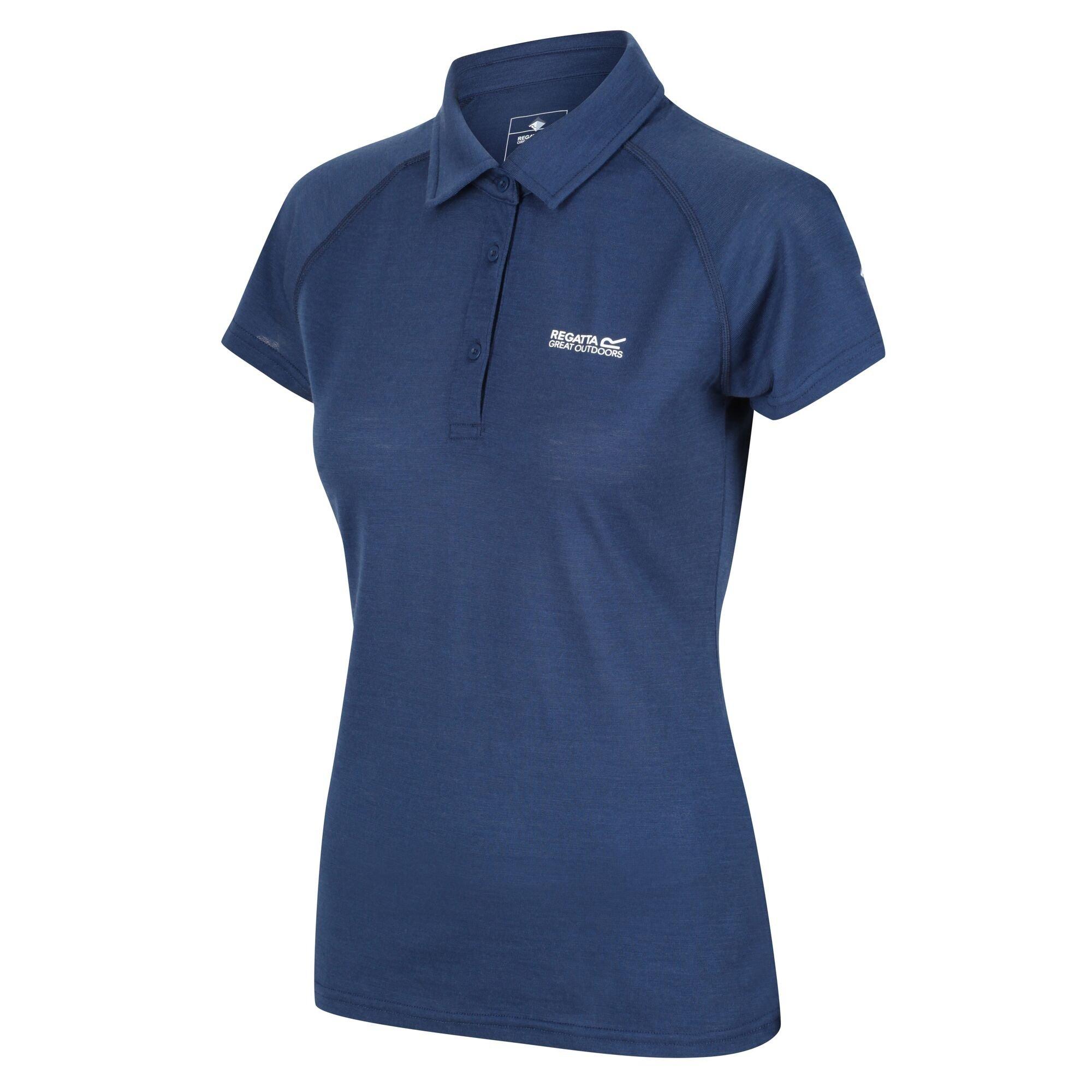 Dark Denim - Regatta - Women's Kalter Regular Fit T-Shirt - 1