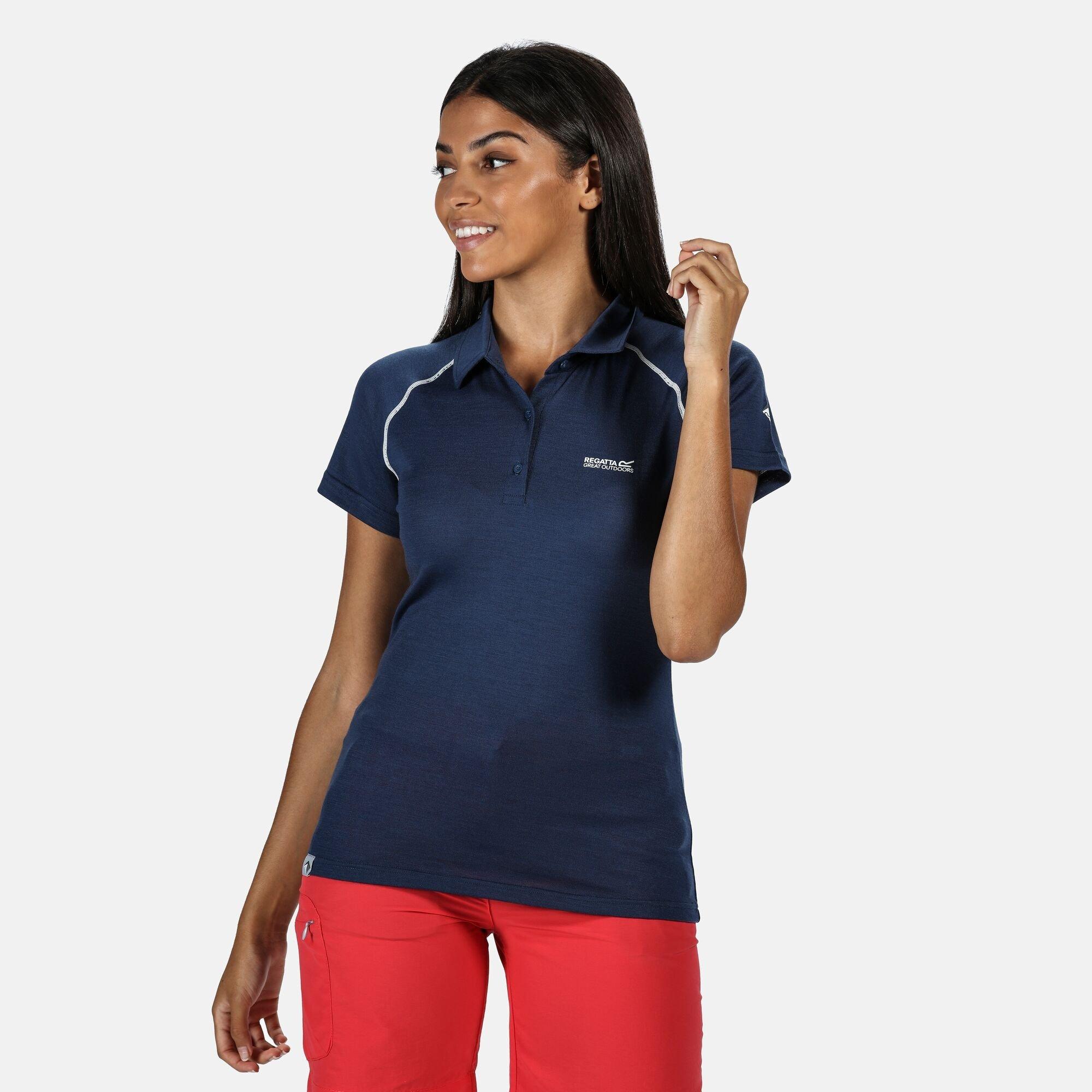Dark Denim - Regatta - Women's Kalter Regular Fit T-Shirt - 2