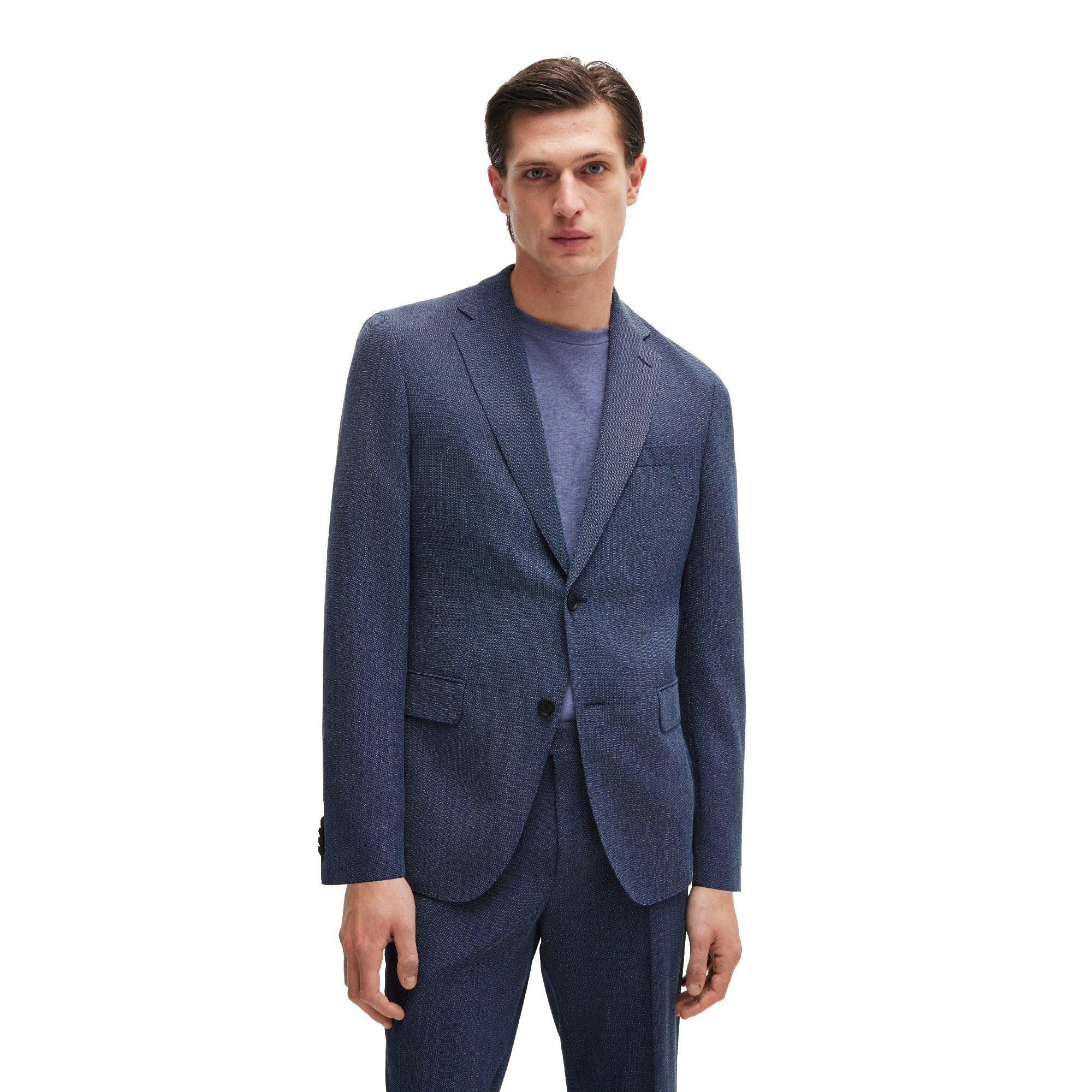 Dark Blue - Boss - P-Huge-2pcs-242 10248486 01 Suit Mens - 2